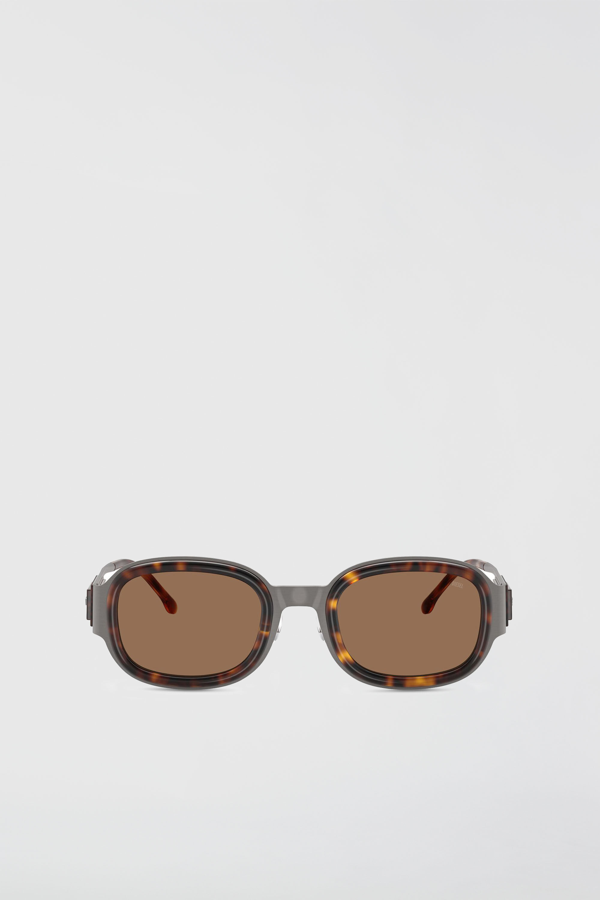 Diesel - 0DL1020, Unisex Quadratische Sonnenbrillen in Braun - 1