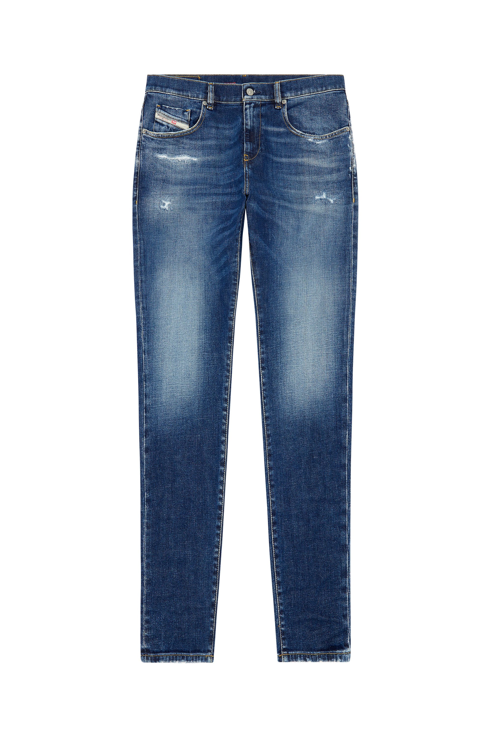 Diesel - Slim Jeans 2019 D-Strukt E9B90, Hellblau - Image 2