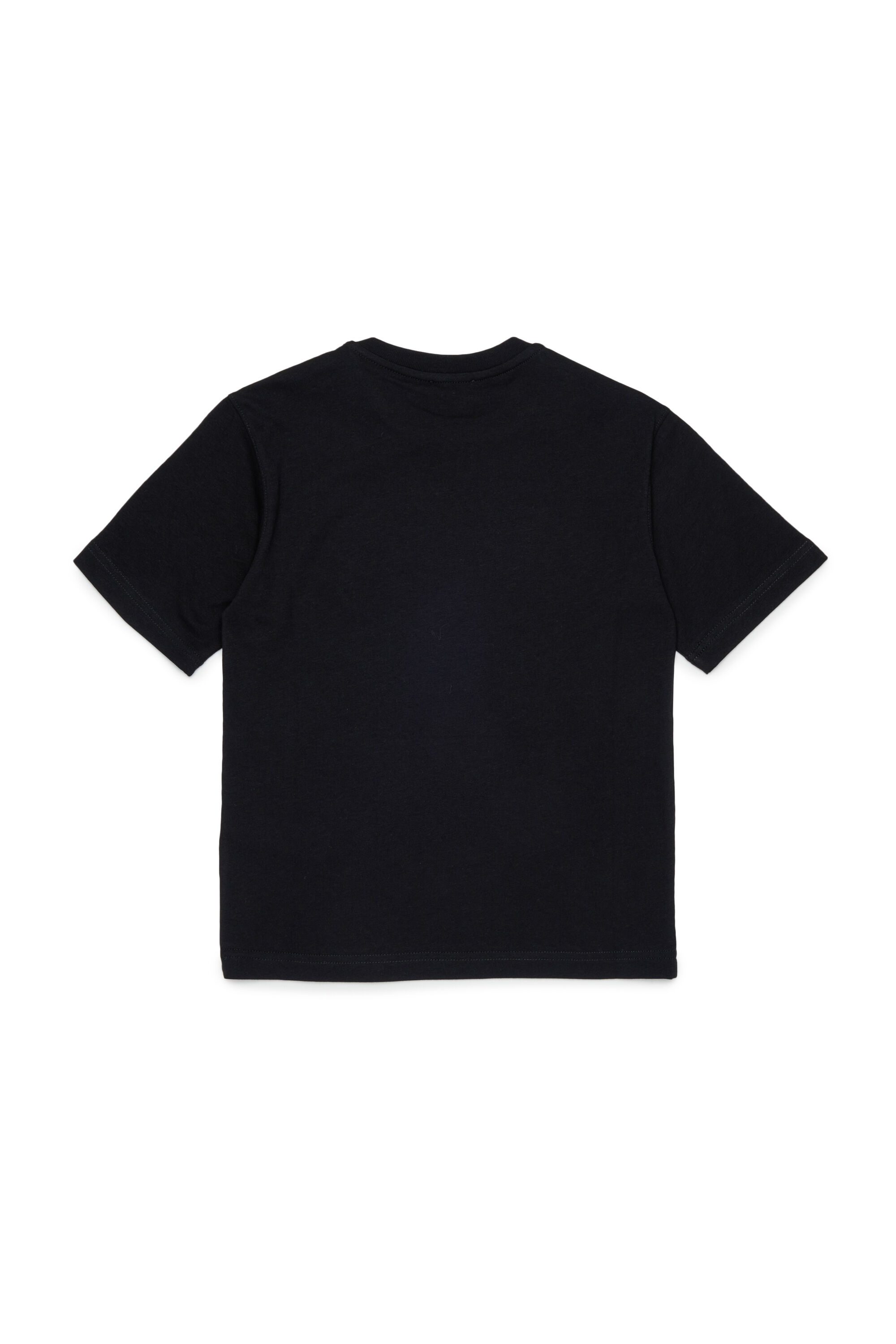 Diesel - TFOR OVER, Herren Baumwoll-T-Shirt mit photo print in Schwarz - 2
