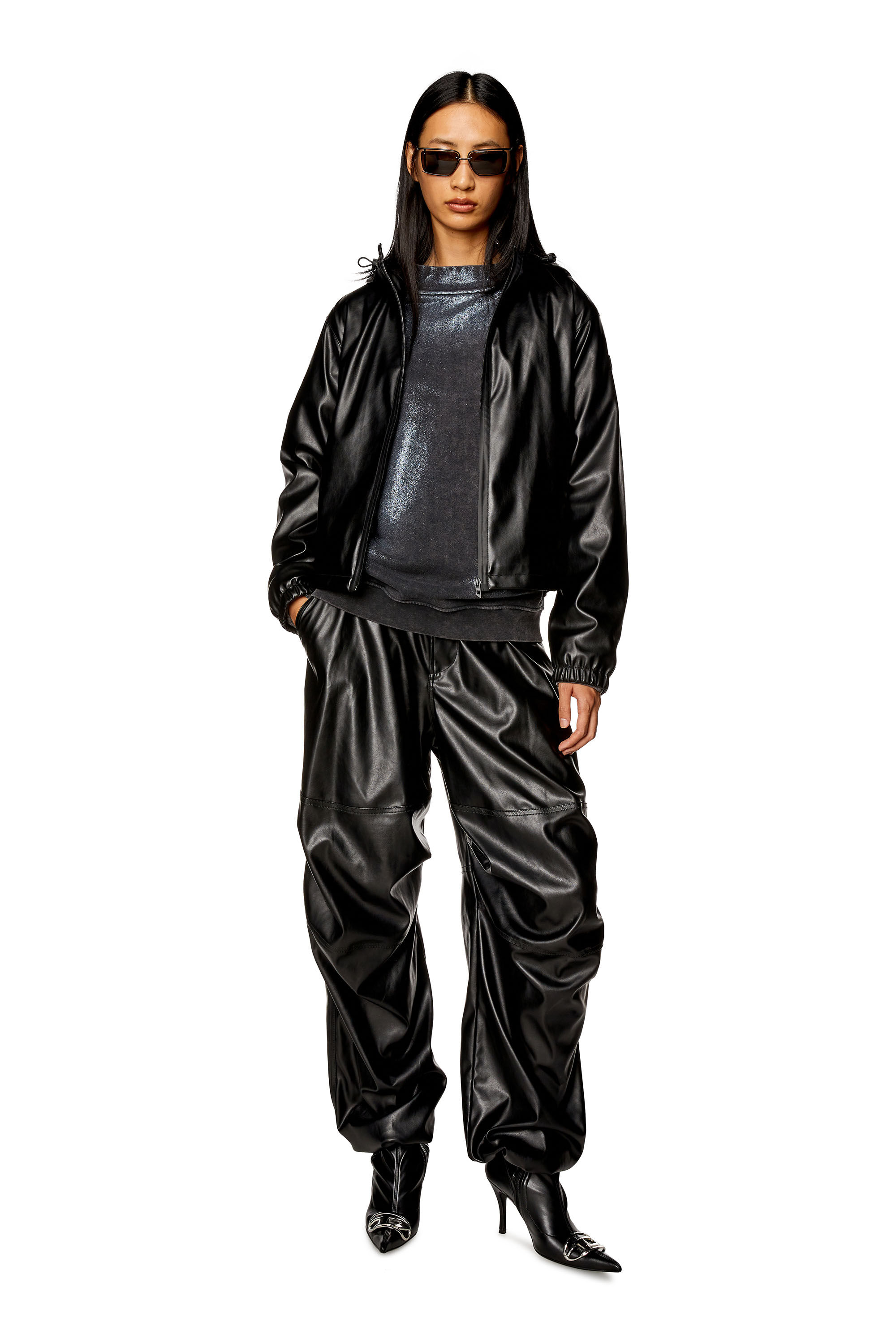 Diesel daunenjacke damen schwarz Outlet