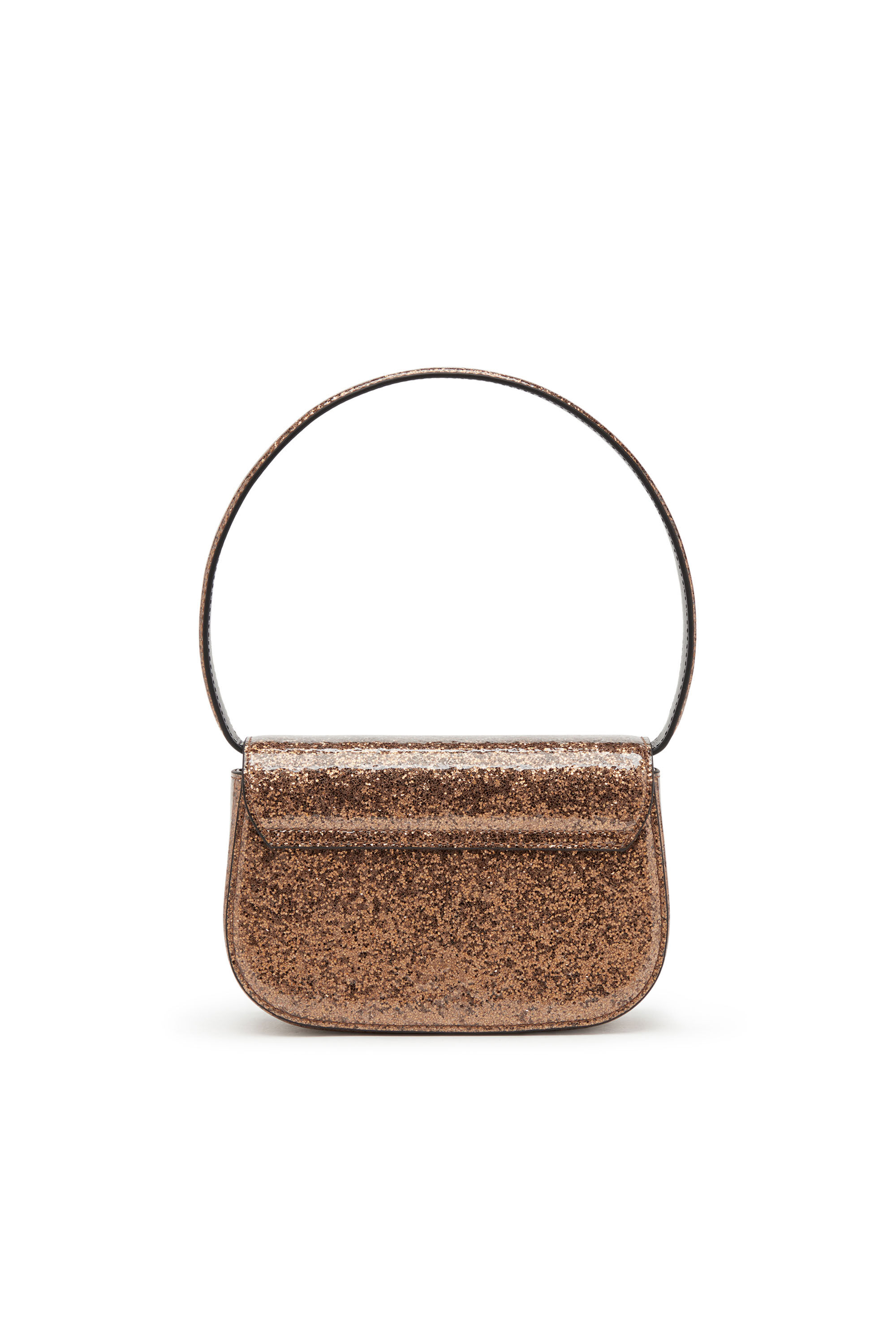 Diesel - 1DR, Damen 1DR-Kultige Schultertasche mit Macro-Glitter in Bronze - 3