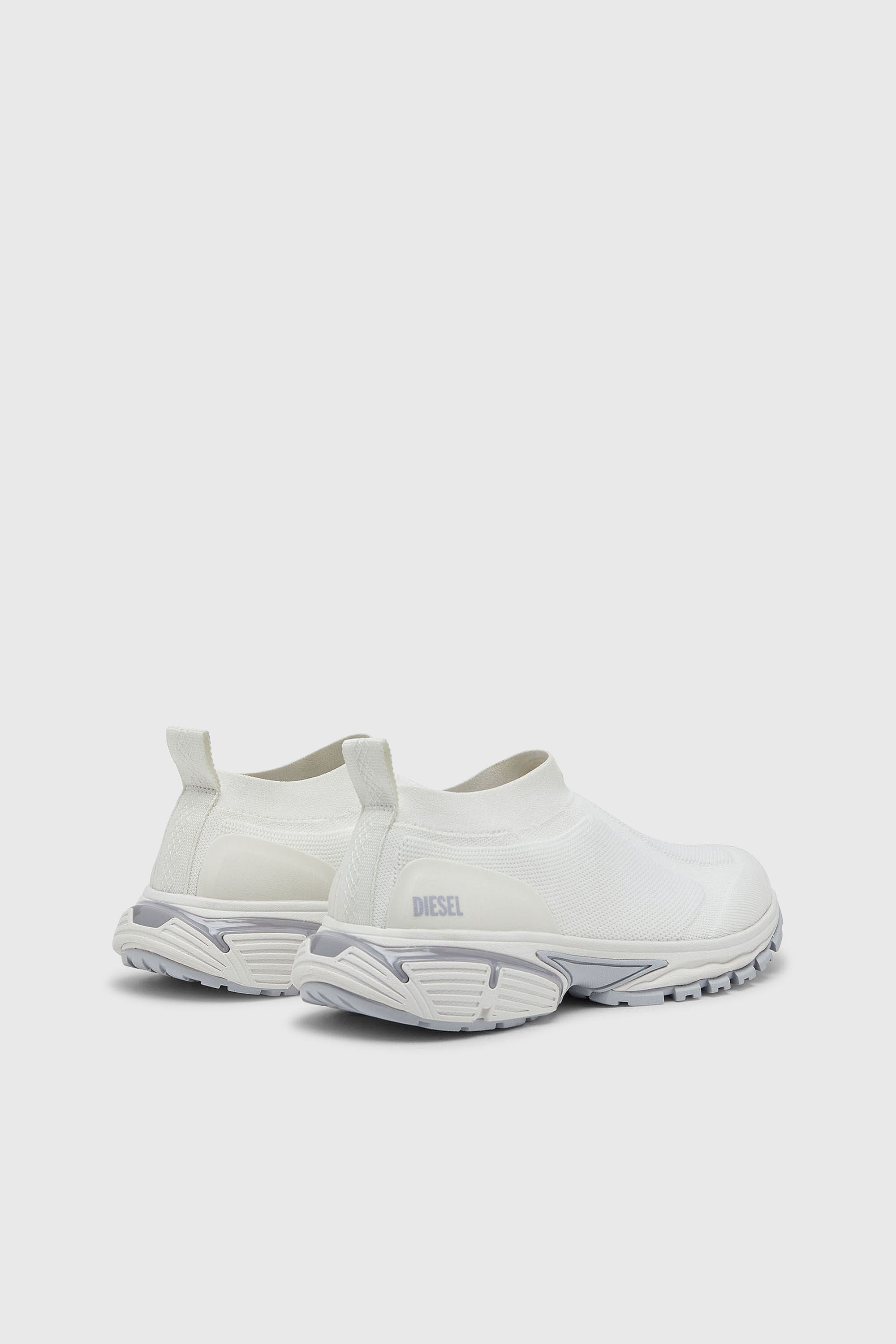 Diesel - S-PRO-V-DENSE-SOCKS, Man's Pro-V-Dense-Slip-on knit sock sneakers in White - 3
