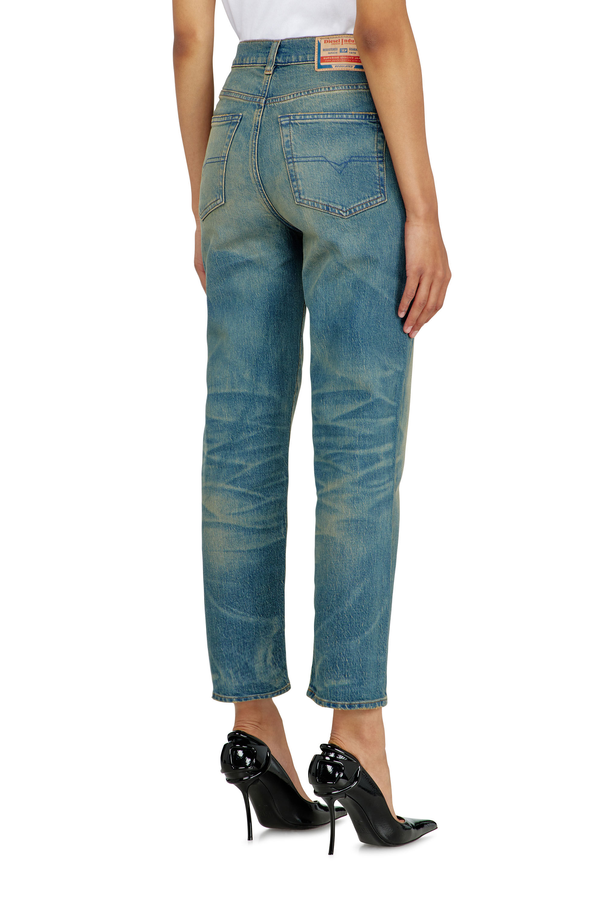 Diesel - Damen Regular Jeans 1981 D-Went 0KBBP, Mittelblau - 5