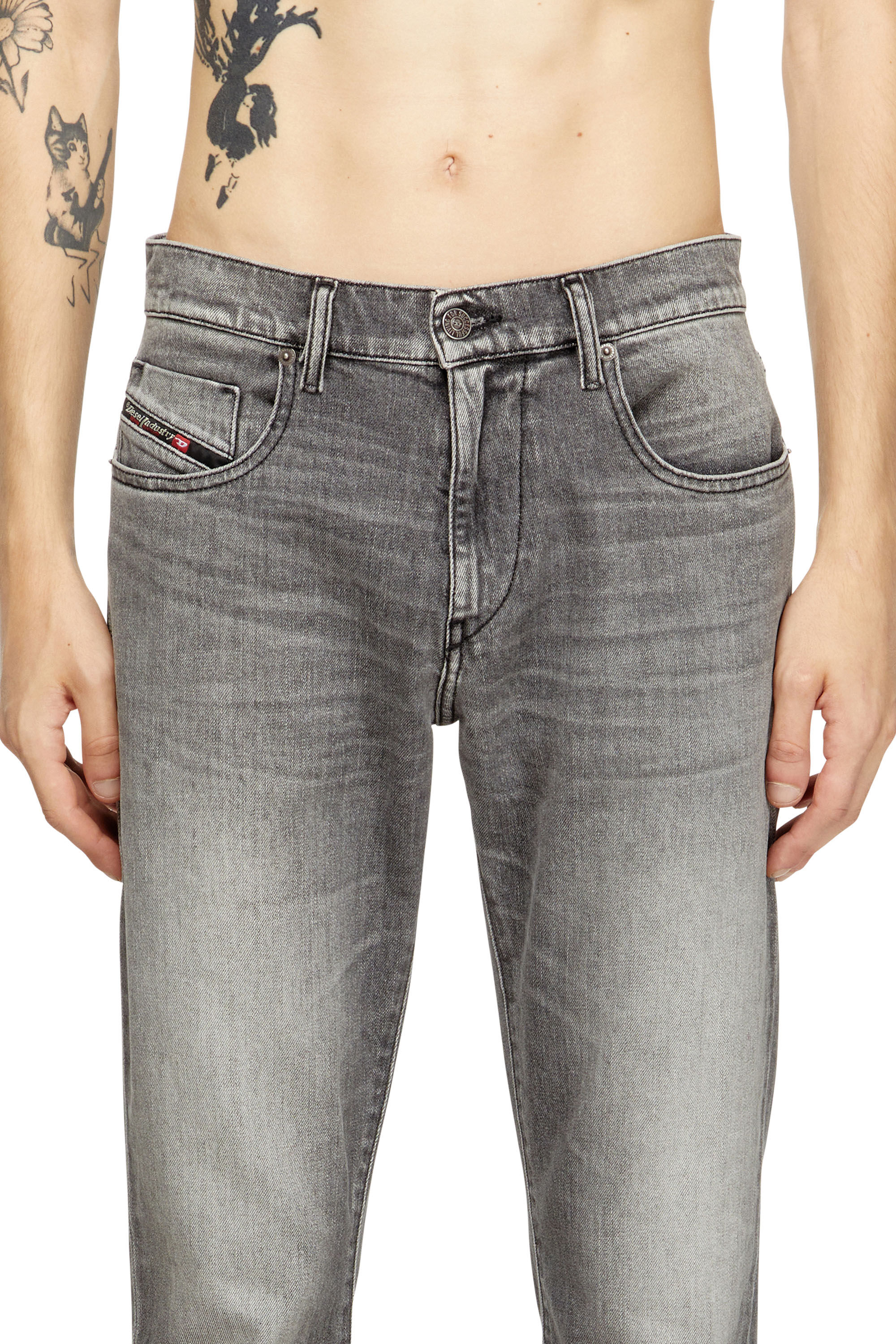 Diesel - Herren Slim Jeans 2019 D-Strukt 09M30, Grau - 5