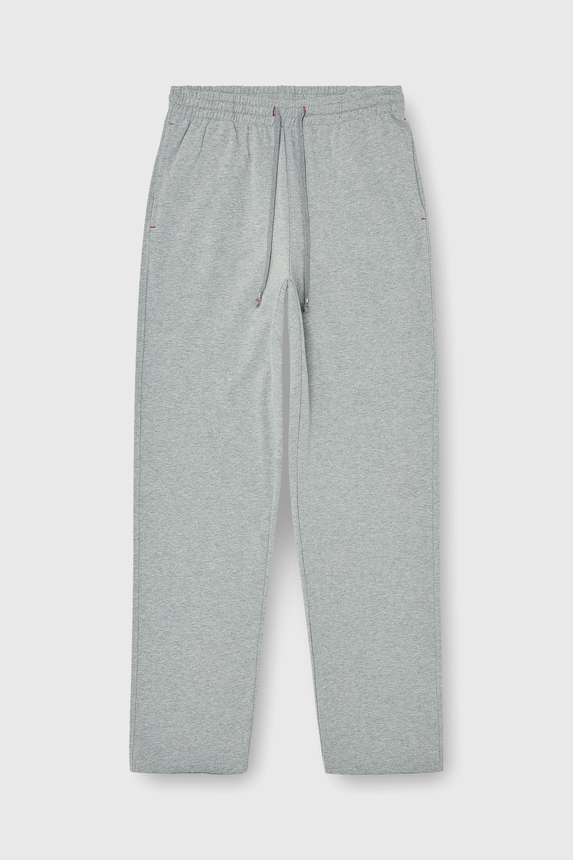 Diesel - INDRA-D-CORE, Damen Aufgeraute Sweathose mit offenen S&auml;umen in Grau - 2