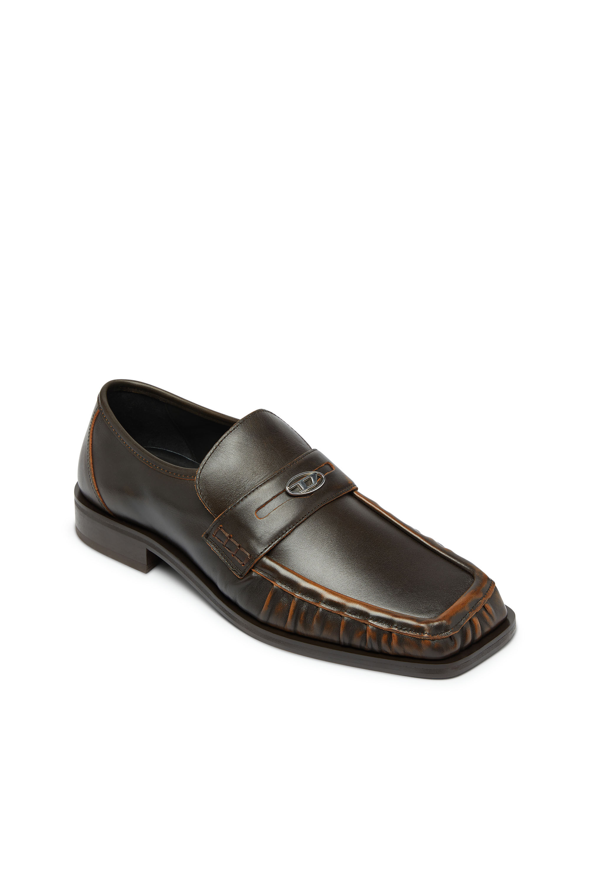 Diesel - D-AMBER LOAFER, Herren D-Amber - Penny-Loafer aus Leder in null - 6