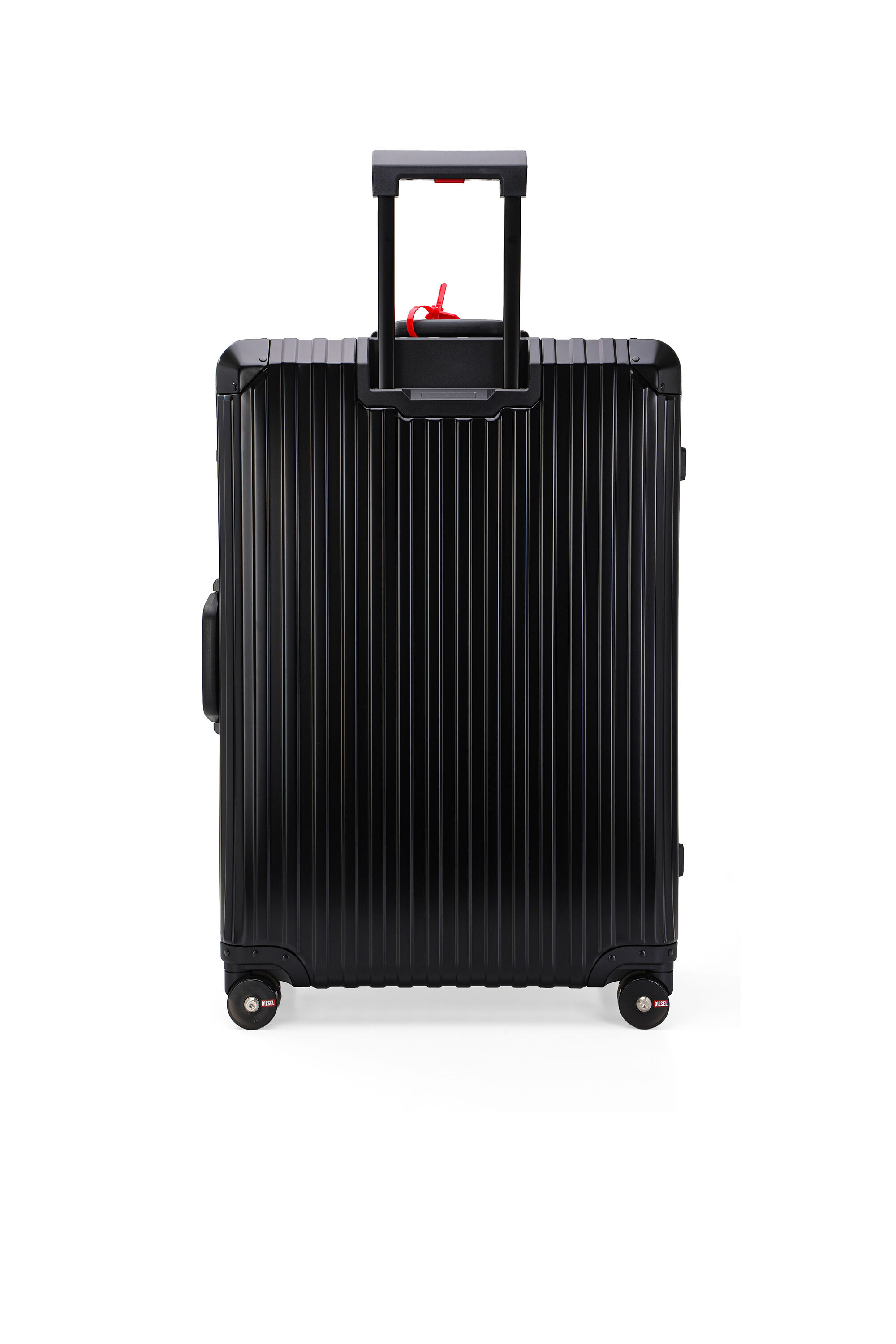 Diesel - DIESEL ALUMINUM TROLLEY- DSL002, Unisex Koffer aus Aluminium Gr&ouml;&szlig;e L in Schwarz - 2