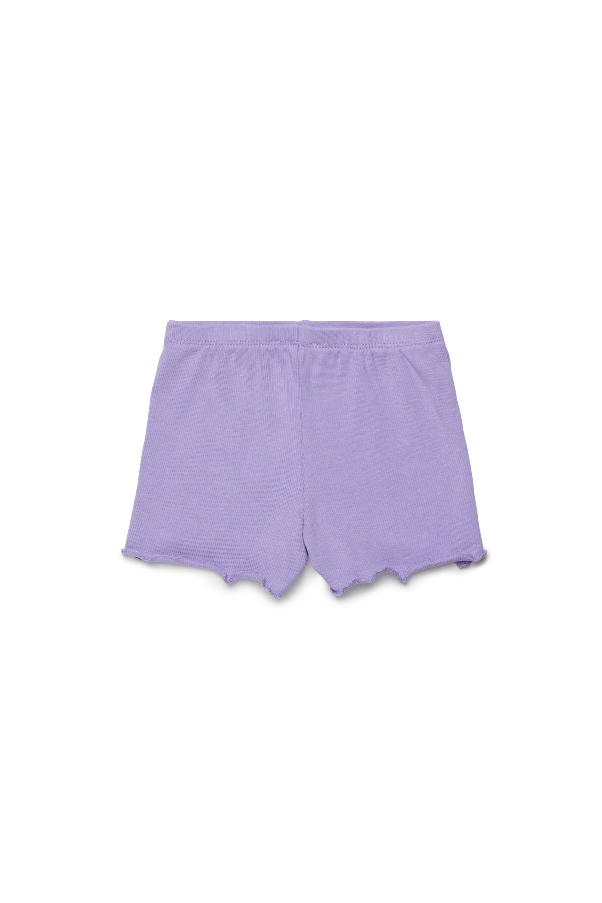 Diesel - PASPYB, Damen Baumwollshorts mit umgeschlagenen S&auml;umen in Violett - 2
