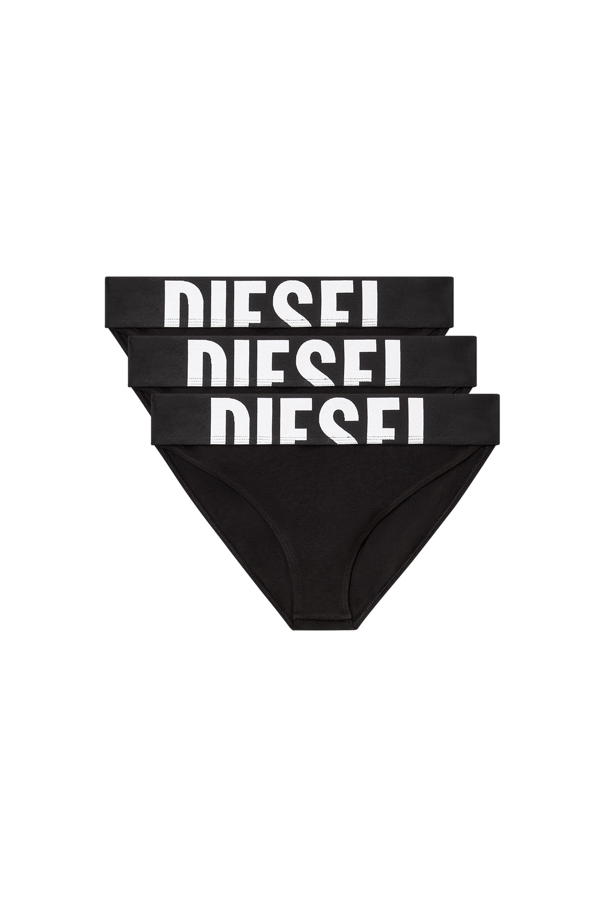 Diesel - LOLA-D-POP-3PACK, Damen Slips mit Cut-off-Logo im Dreierpack in Schwarz - 2