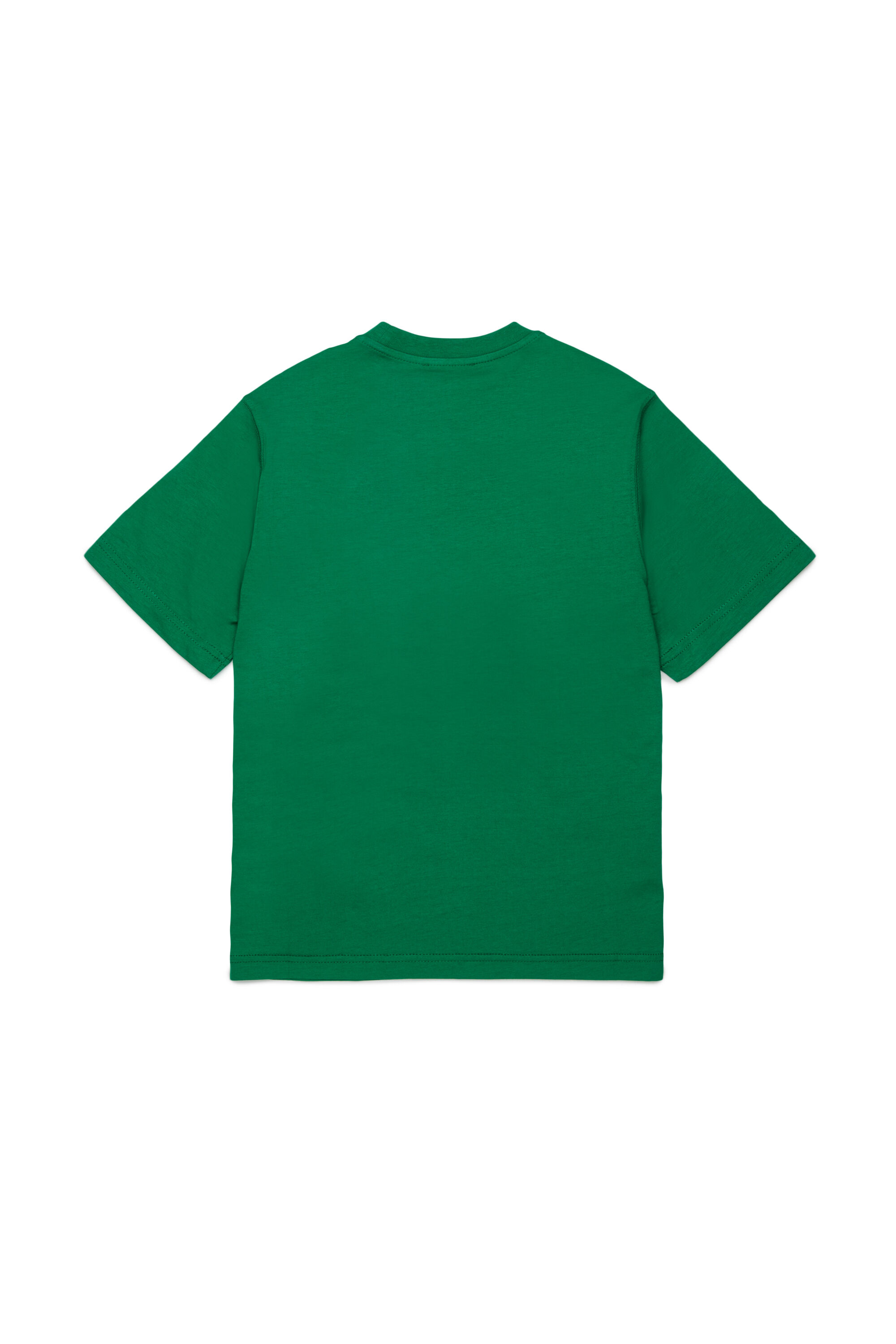 Diesel - TCIRCLE OVER, Herren Baumwoll-T-Shirt mit Diesel-Print in Gr&uuml;n - 2