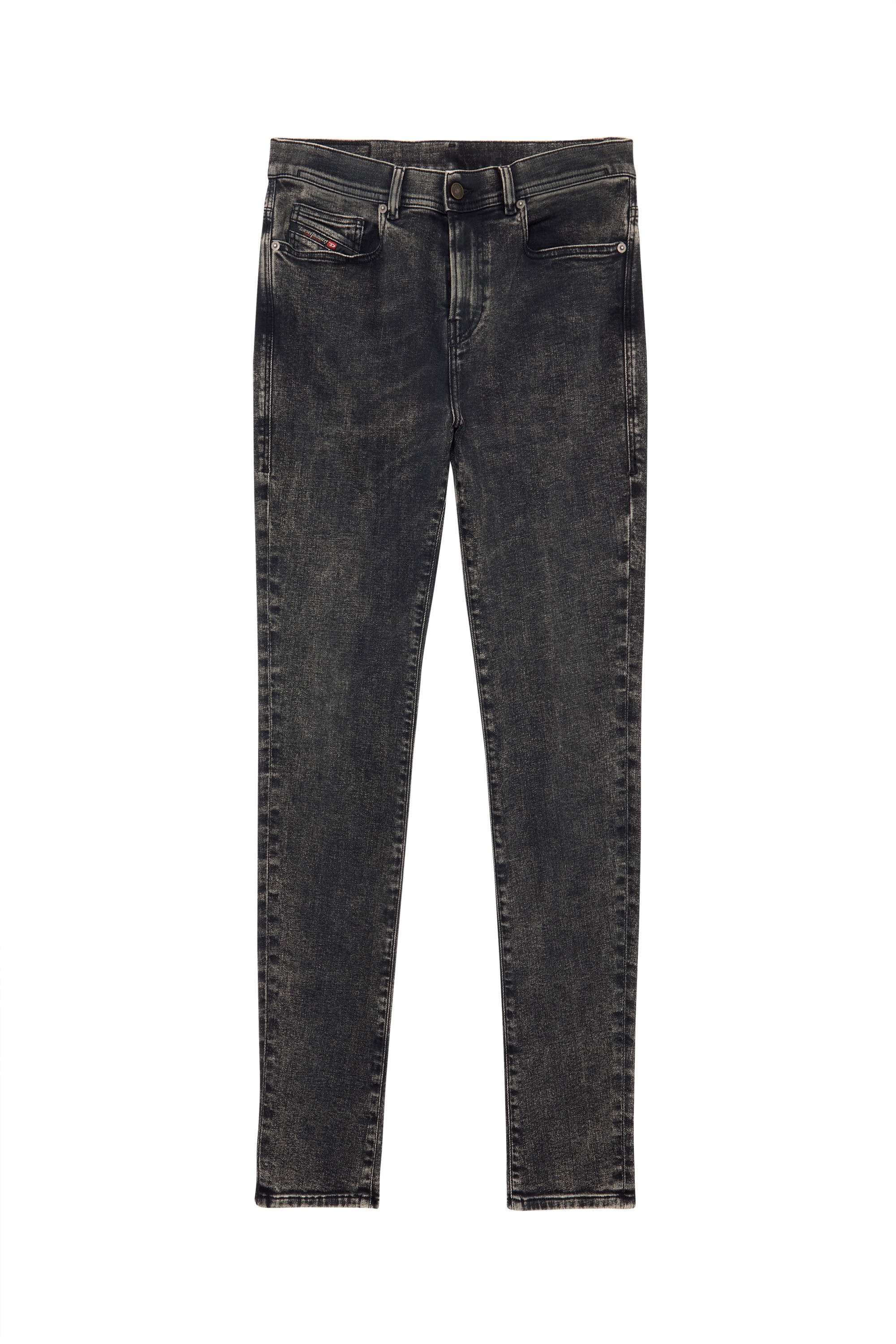 パンツ diesel coating skinny denim archive Men's Skinny Jeans | Black/Dark grey | Diesel 1979 Sleenker