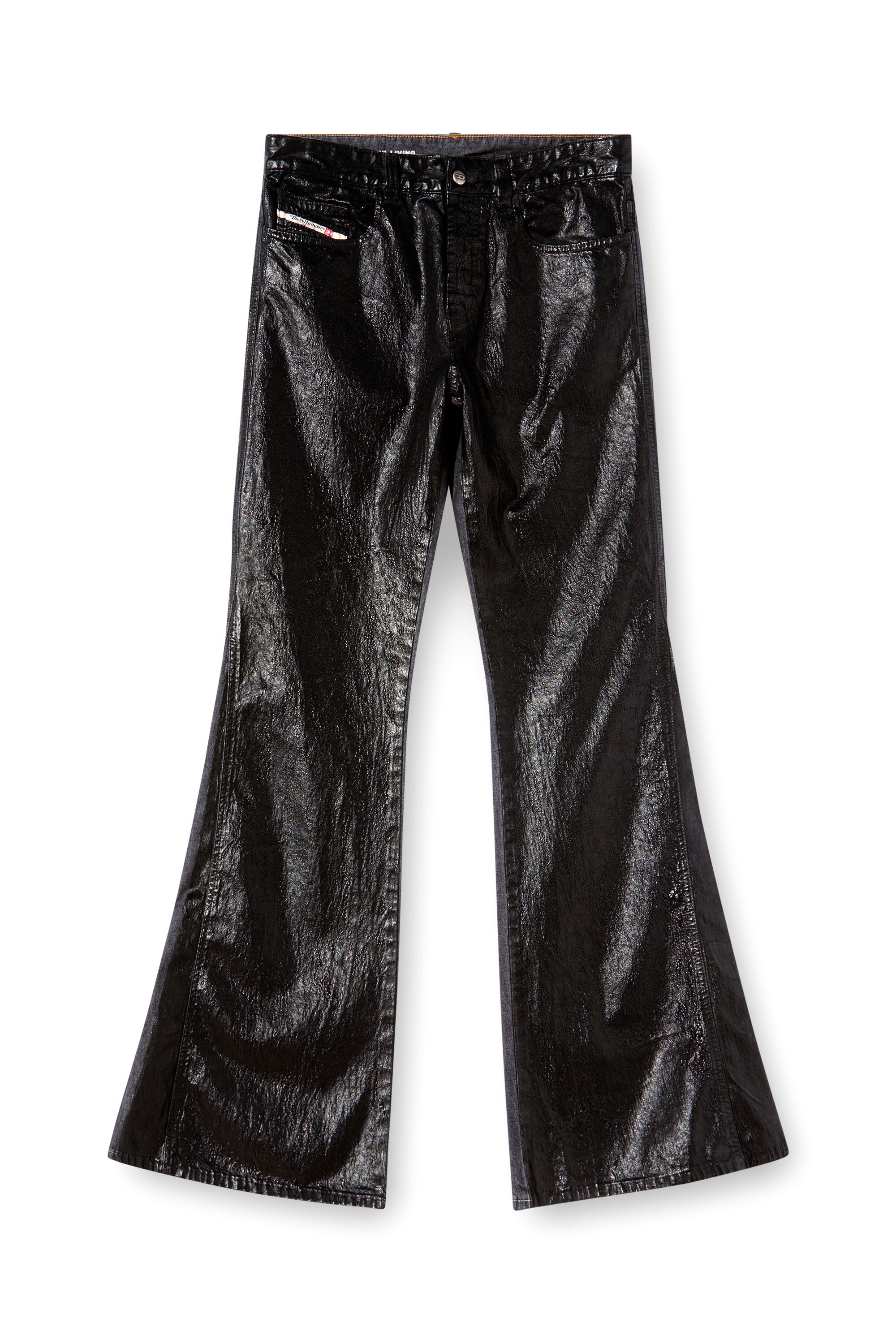 Diesel - Unisex Bootcut Jeans 1998 D-Buck 0DBCV, Schwarz/Dunkelgrau - 2