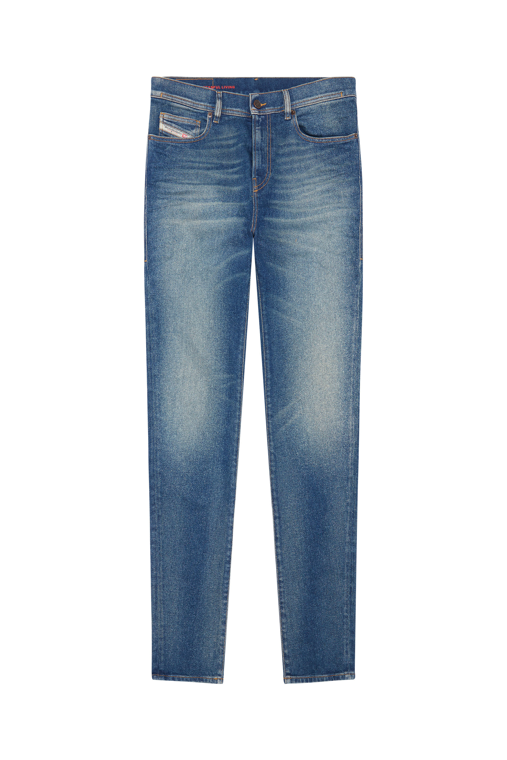 Diesel - 1983 D-Amny 09D82 Skinny Jeans, Mittelblau - Image 2