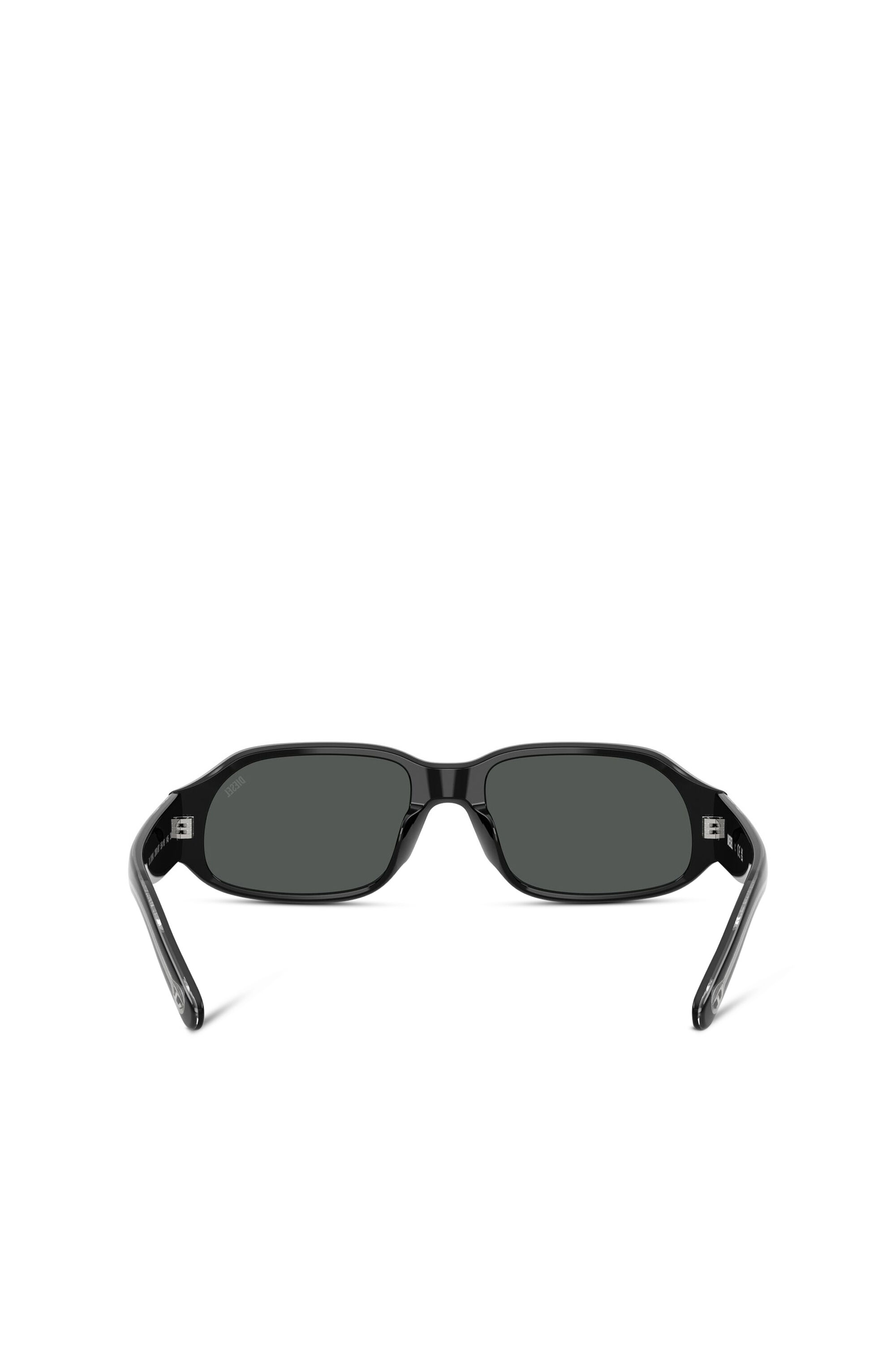 Diesel - 0DL2009U, Unisex Rechteckige Sonnenbrille in null - 3