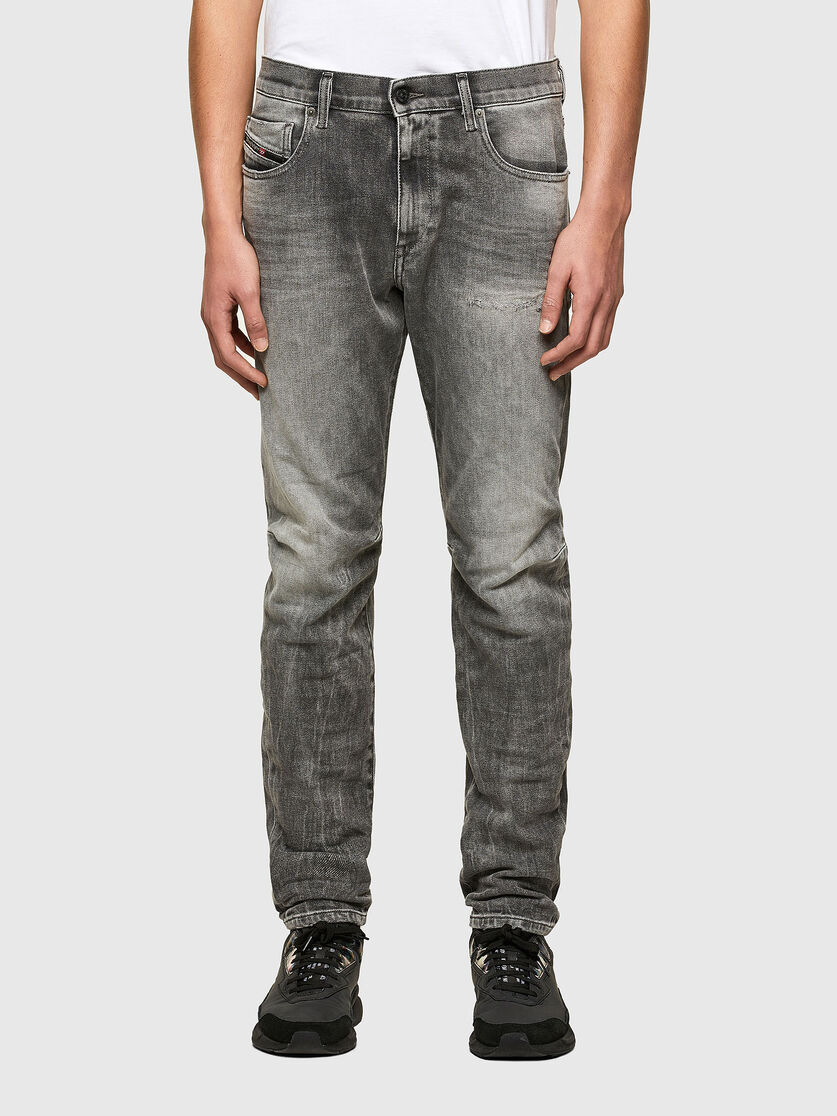 D Strukt 009my Herren Slim Hellgrau Jeans Diesel