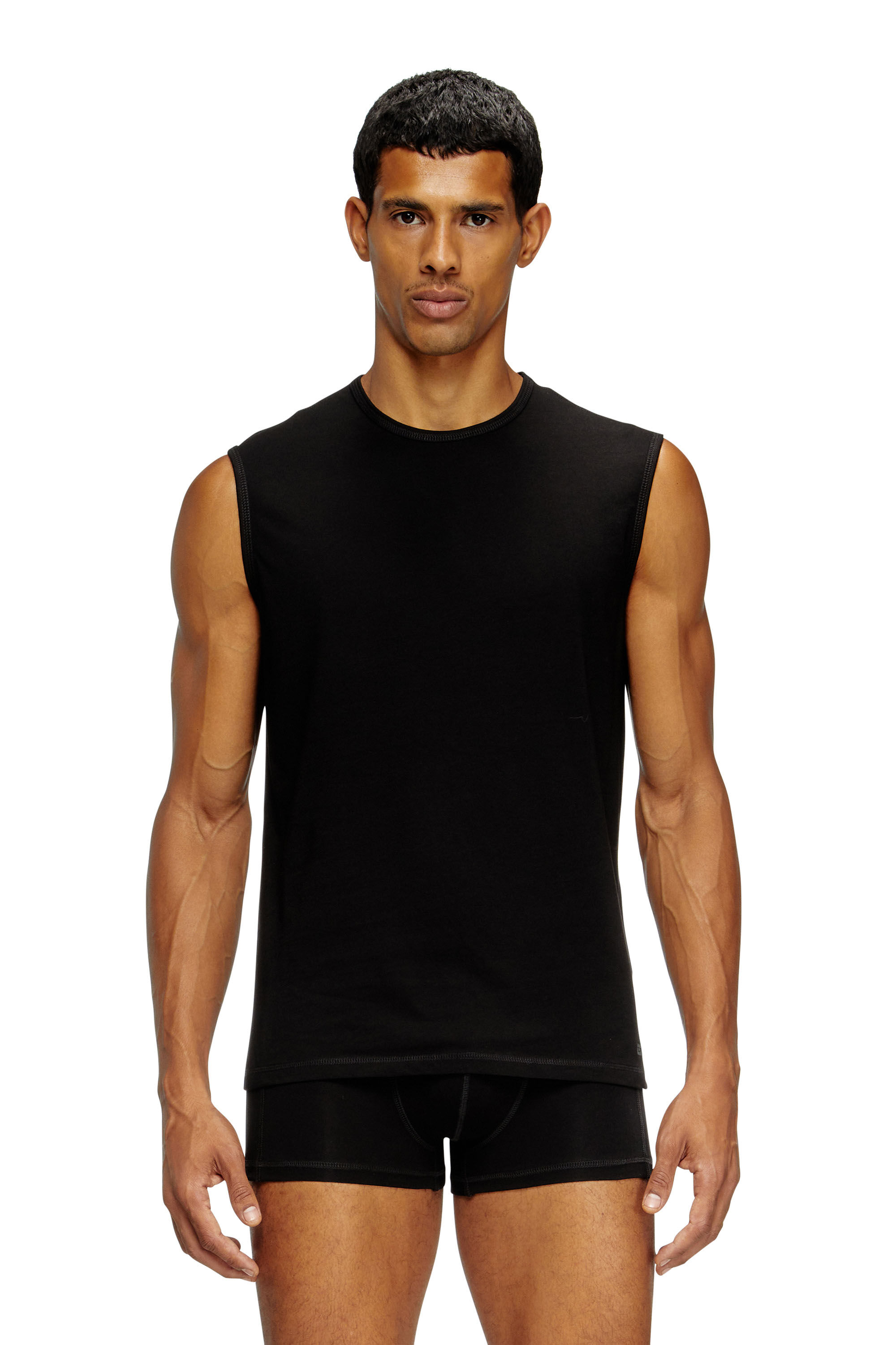 Diesel - TOM-UTLT-2PACK, Herren Tanktop im Zweierpack in Schwarz - 3
