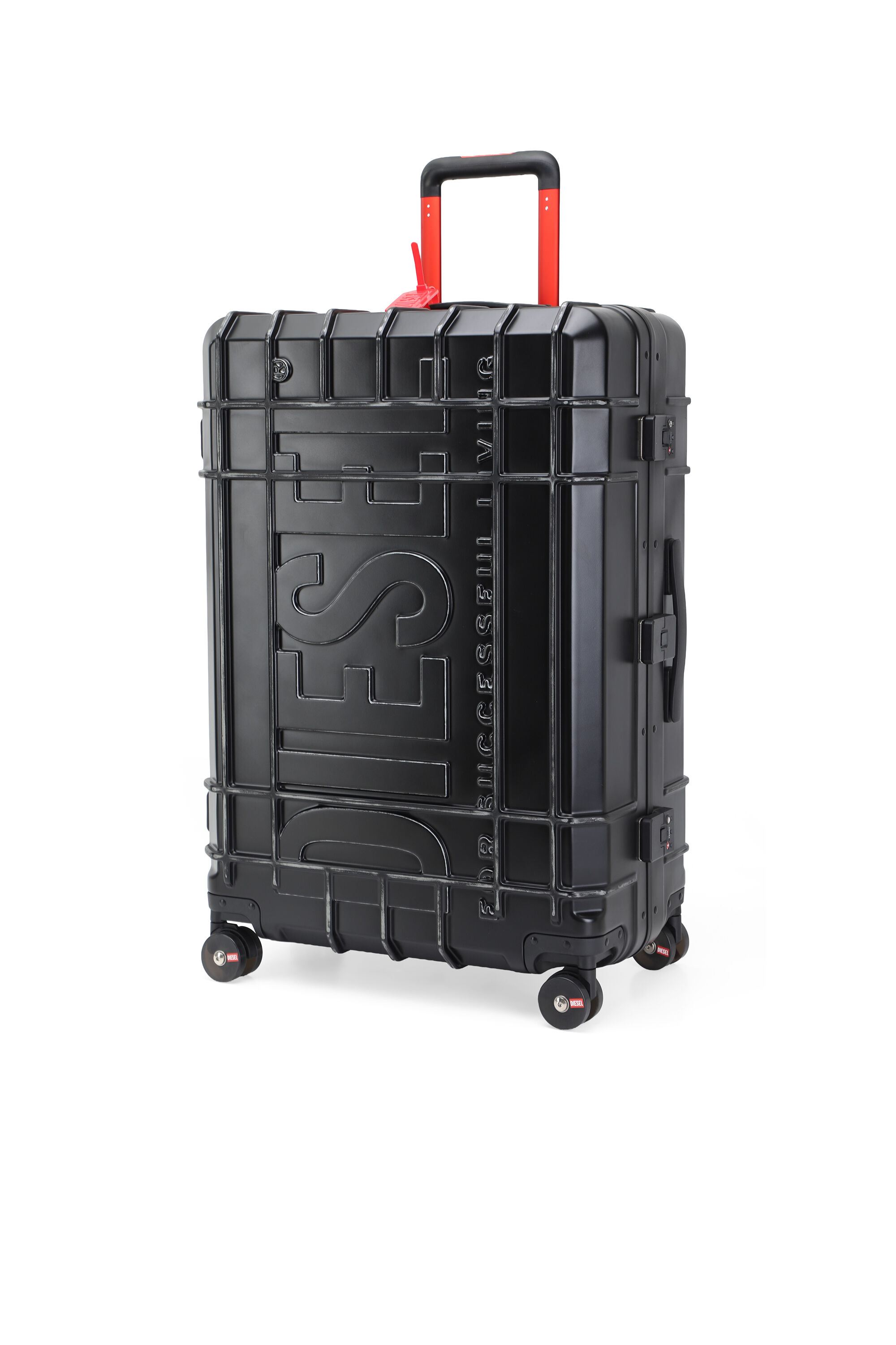 Diesel - DIESEL PC STRONG IMAGE TROLLEY- DSL003, Unisex Robuster 28"-Handgep&auml;ckkoffer in Schwarz - 5