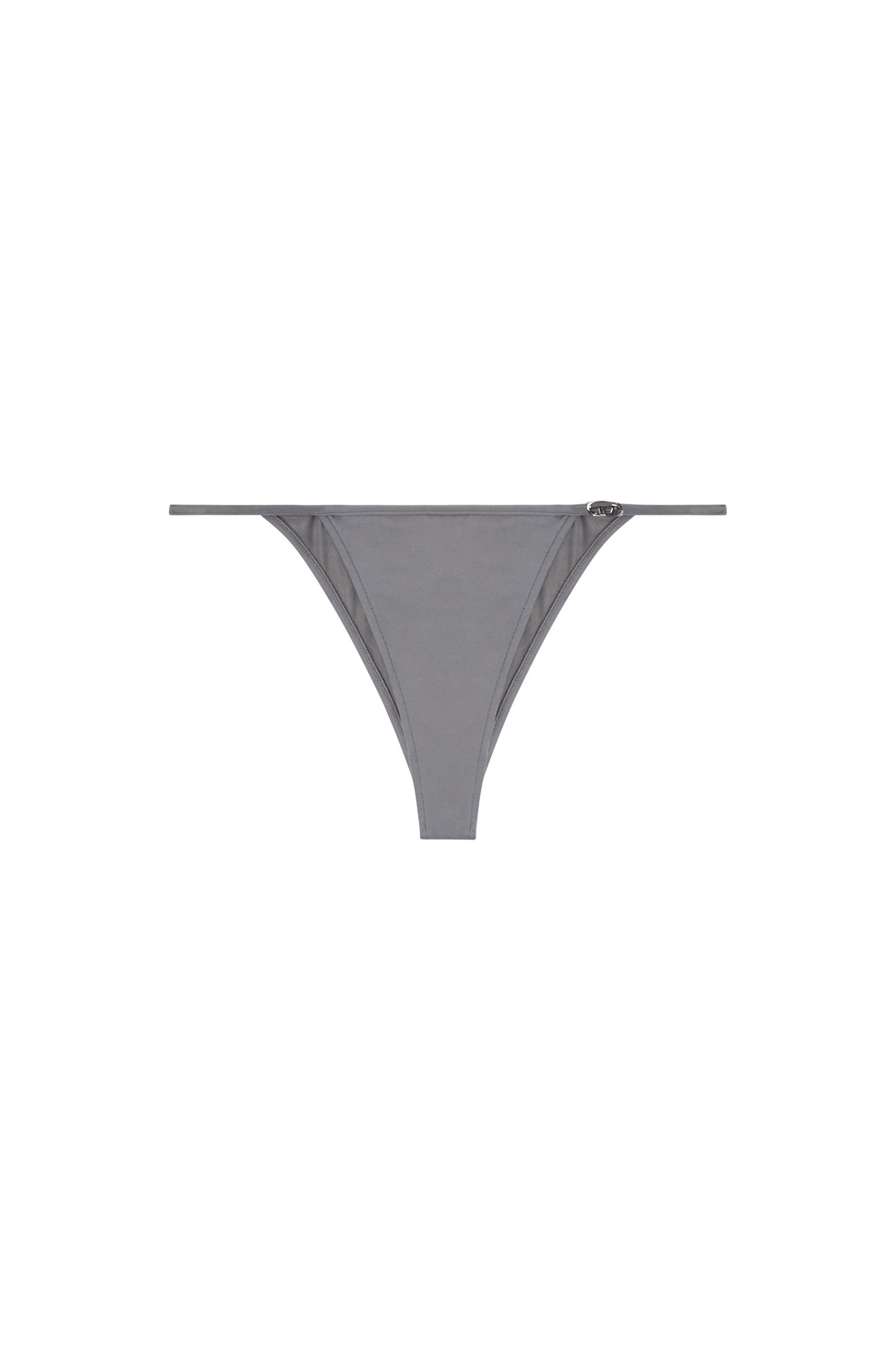 Diesel - EBBI-DNM, Damen Slip mit hohem Bein und Oval D-Detail in Grau - 2