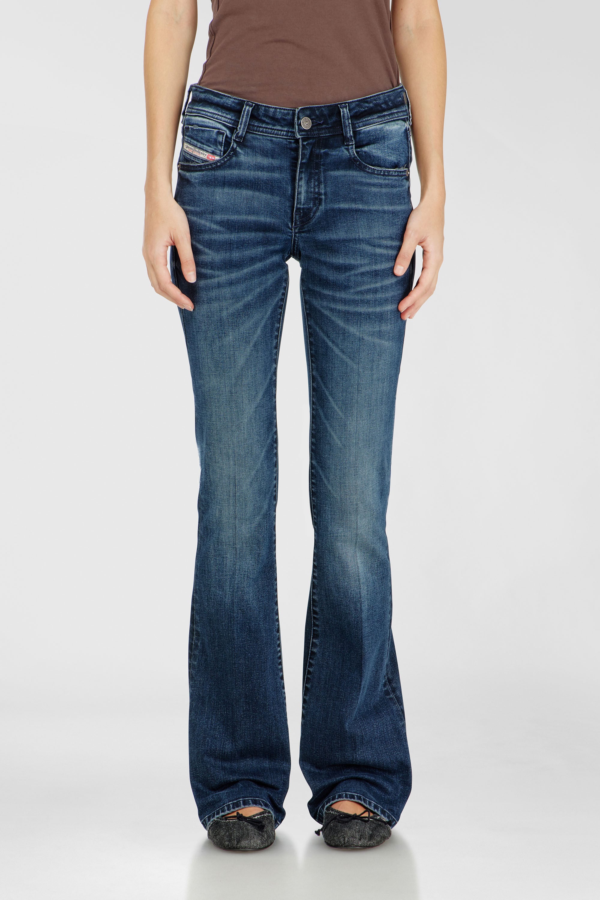 Diesel - Damen Bootcut Jeans 1969 D-Ebbey 0ILDY, Dunkelblau - 4