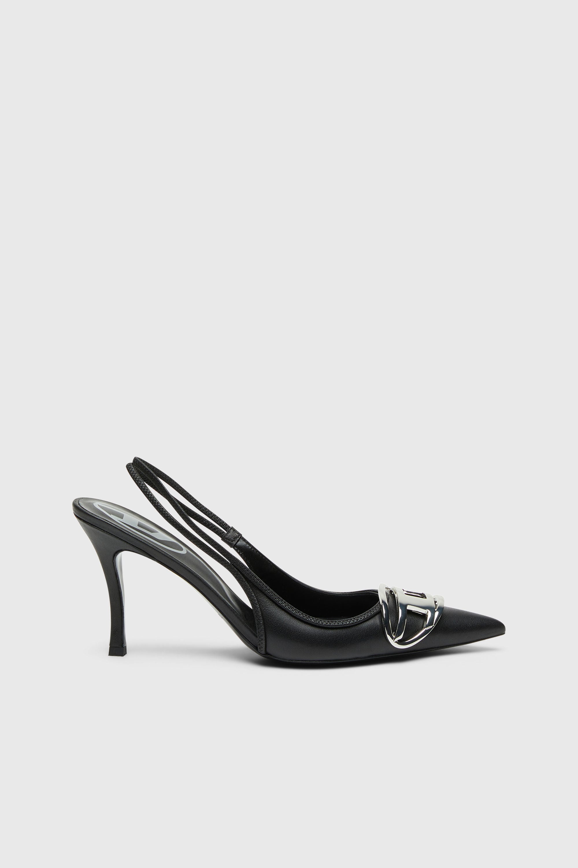 Diesel - D-VENUS SB, Damen D-Venus-Slingback-Pumps aus Nappa-Leder in Schwarz - 1