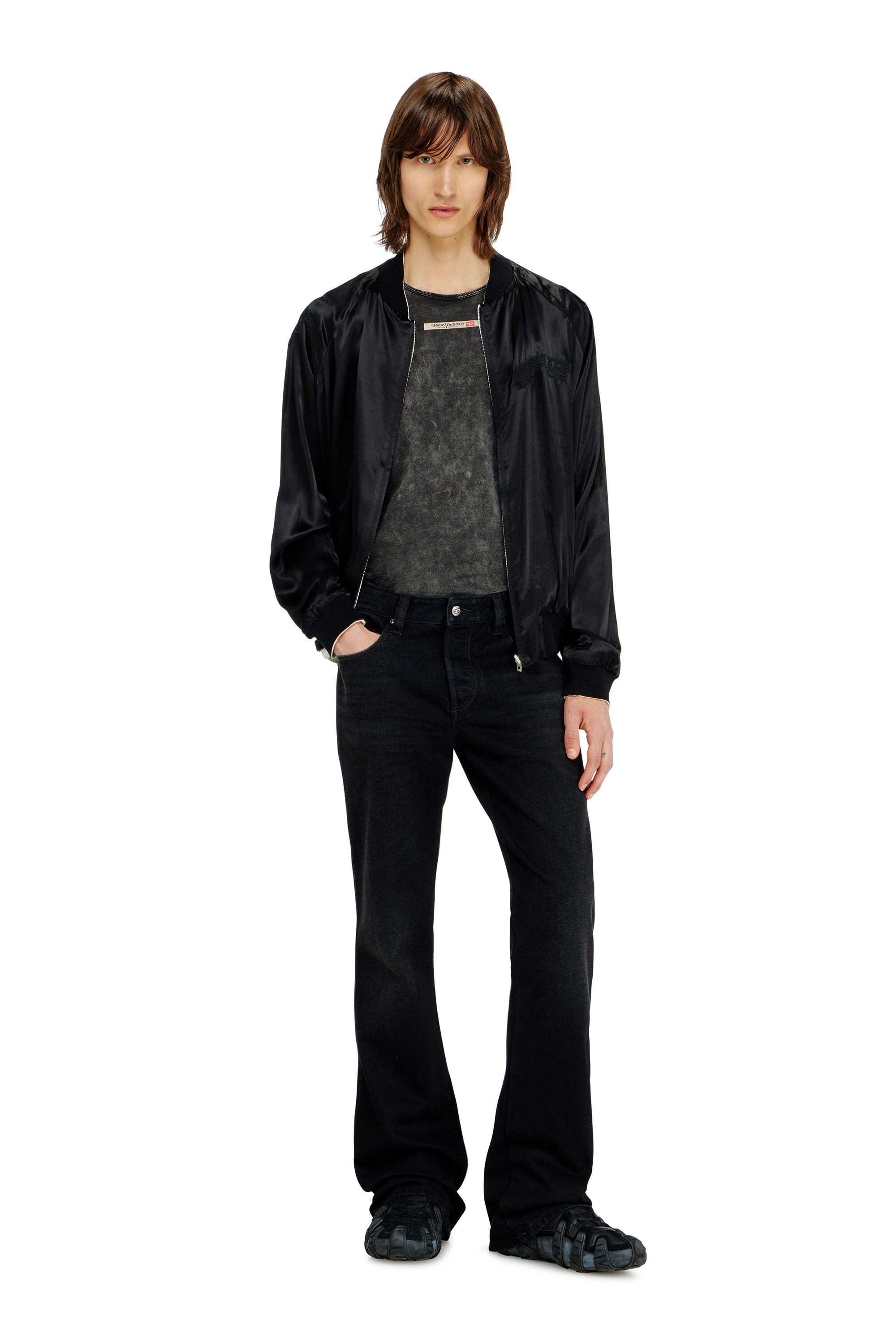 Diesel - Herren Bootcut Jeans 1998 D-Buck 0ADBV, Schwarz - 1