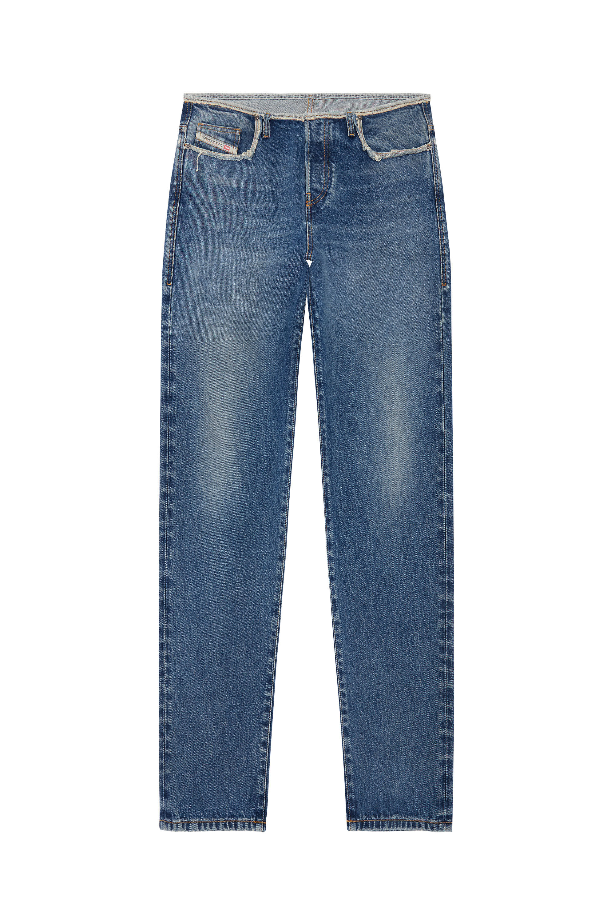 Diesel - D-Pend 007F2 Straight Jeans, Mittelblau - Image 2
