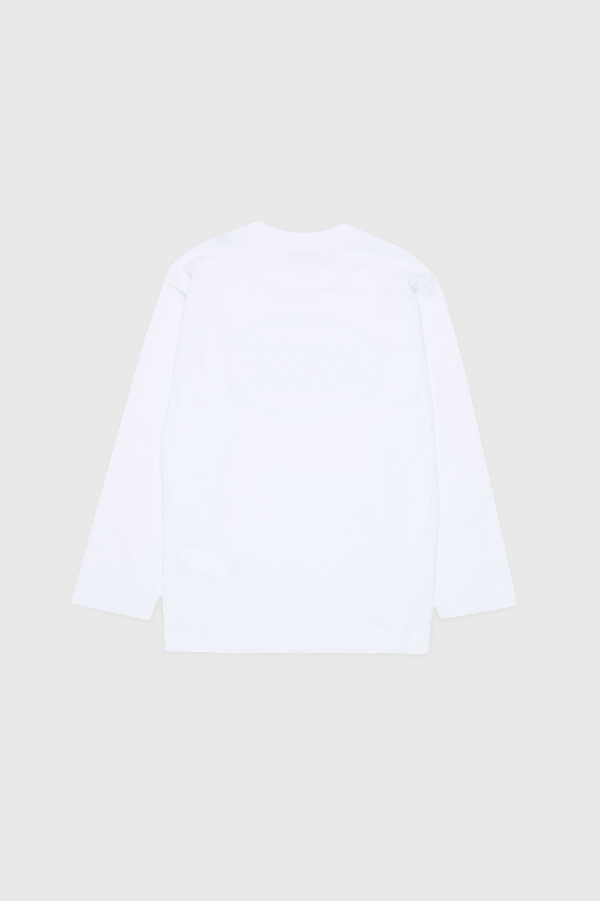 Diesel - TCIRCLELS OVER, Herren Langarm-T-Shirt mit Oval D Logo in Wei&szlig; - 2