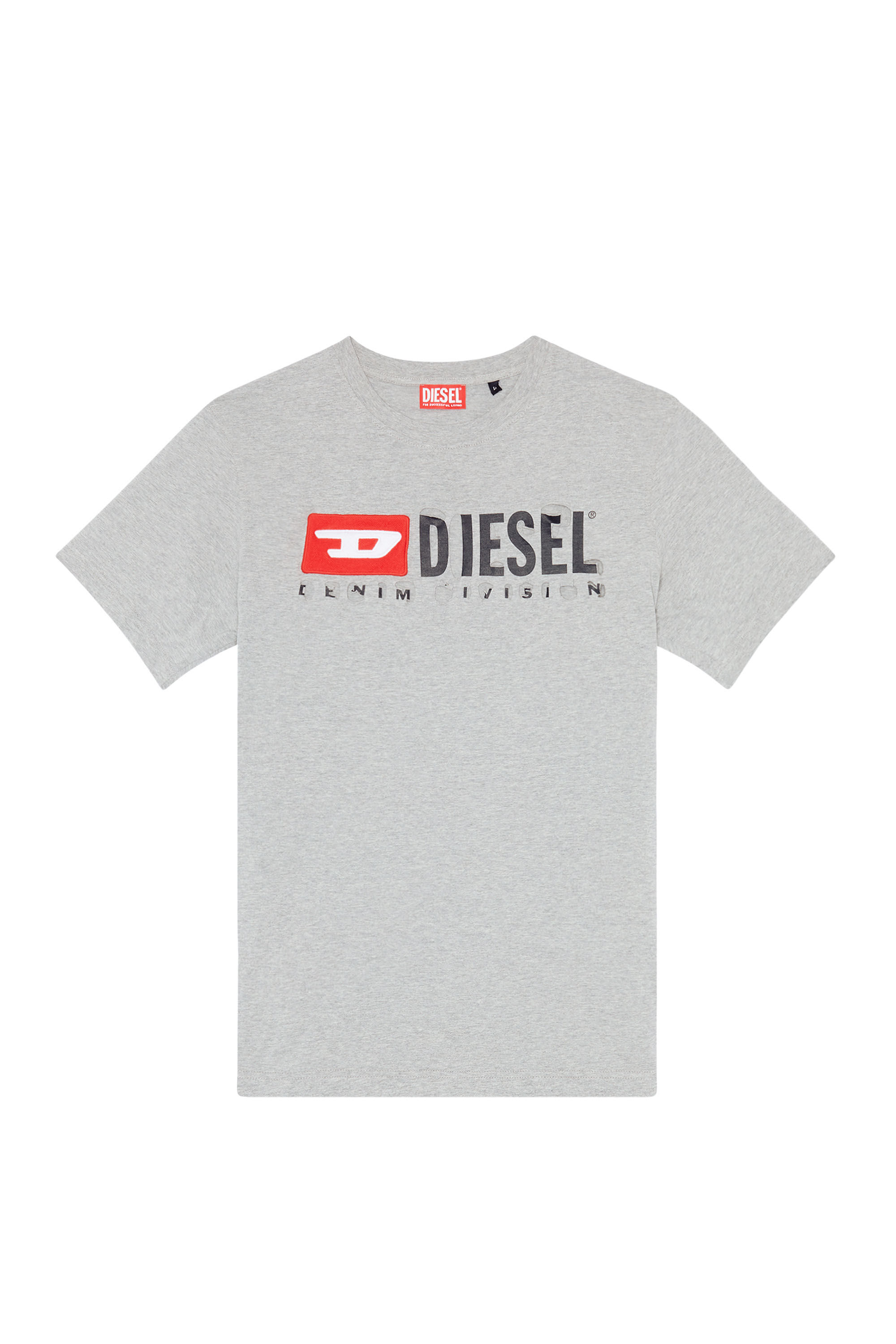 Diesel - T-JUST-DIVSTROYED, Grau - Image 2
