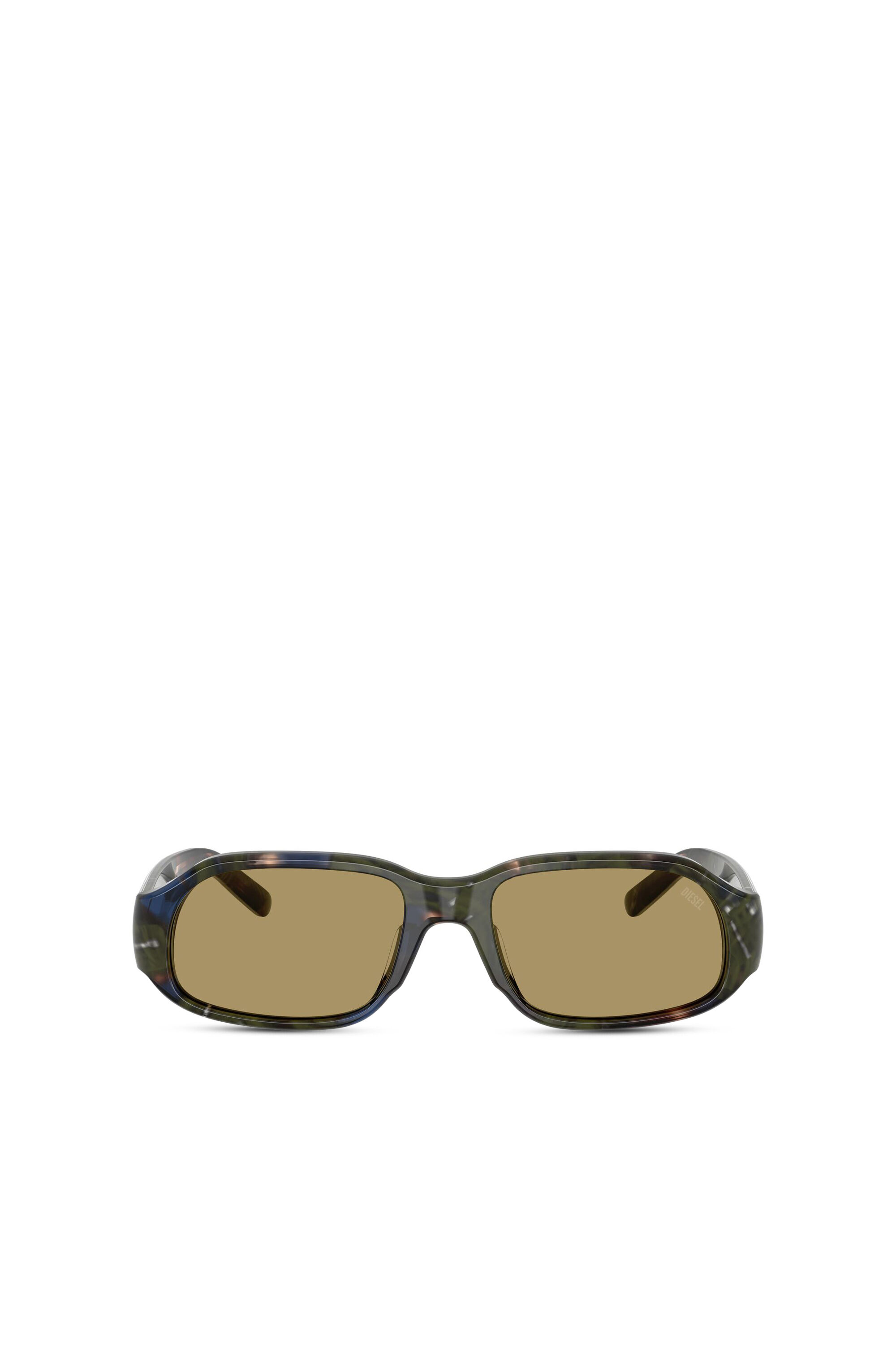 Diesel - 0DL2009U, Unisex Rechteckige Sonnenbrille in null - 1