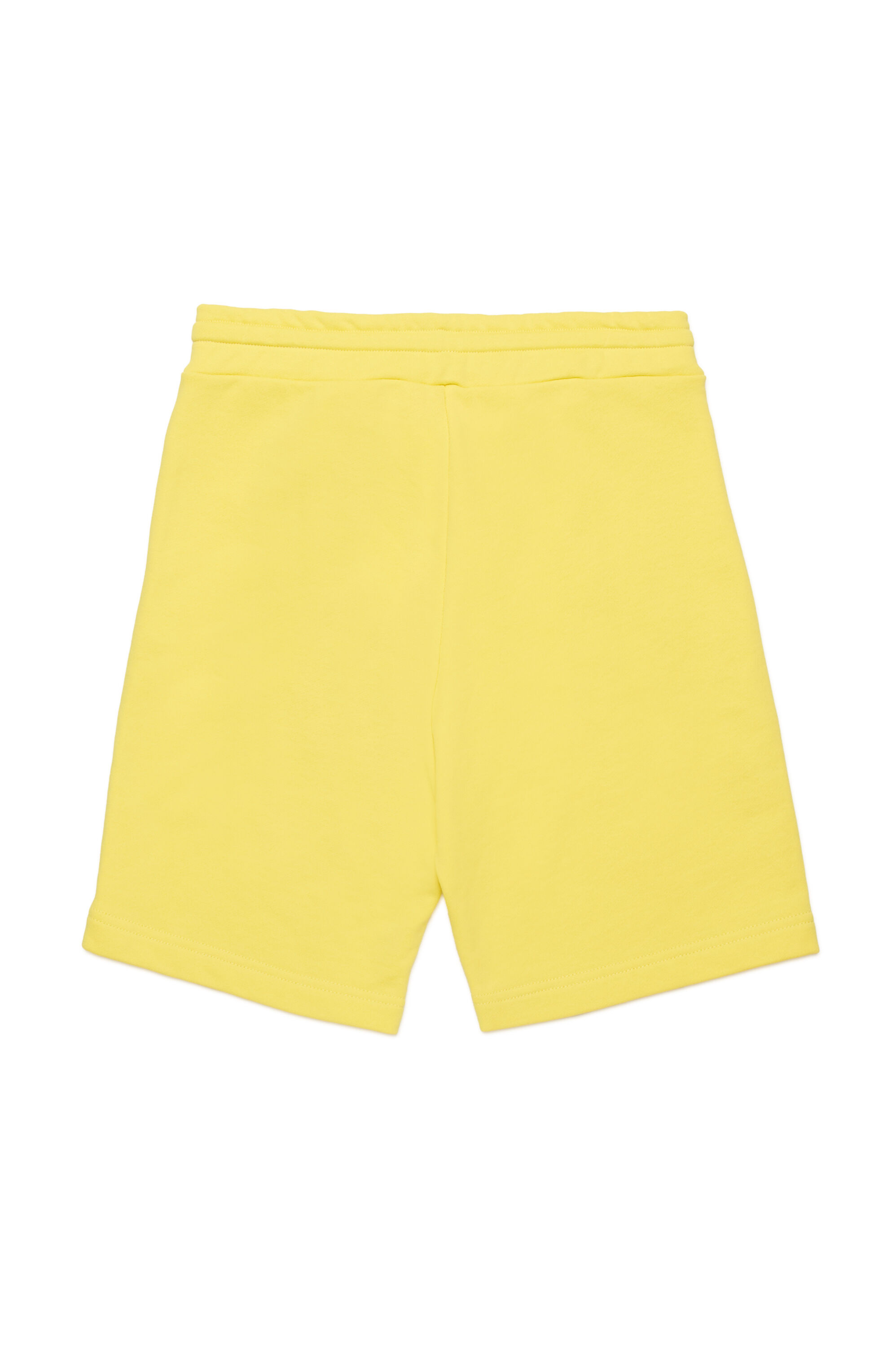 Diesel - PBASESHORT, Herren Sweatshorts mit Dégradé-Logo in Gelb - 2