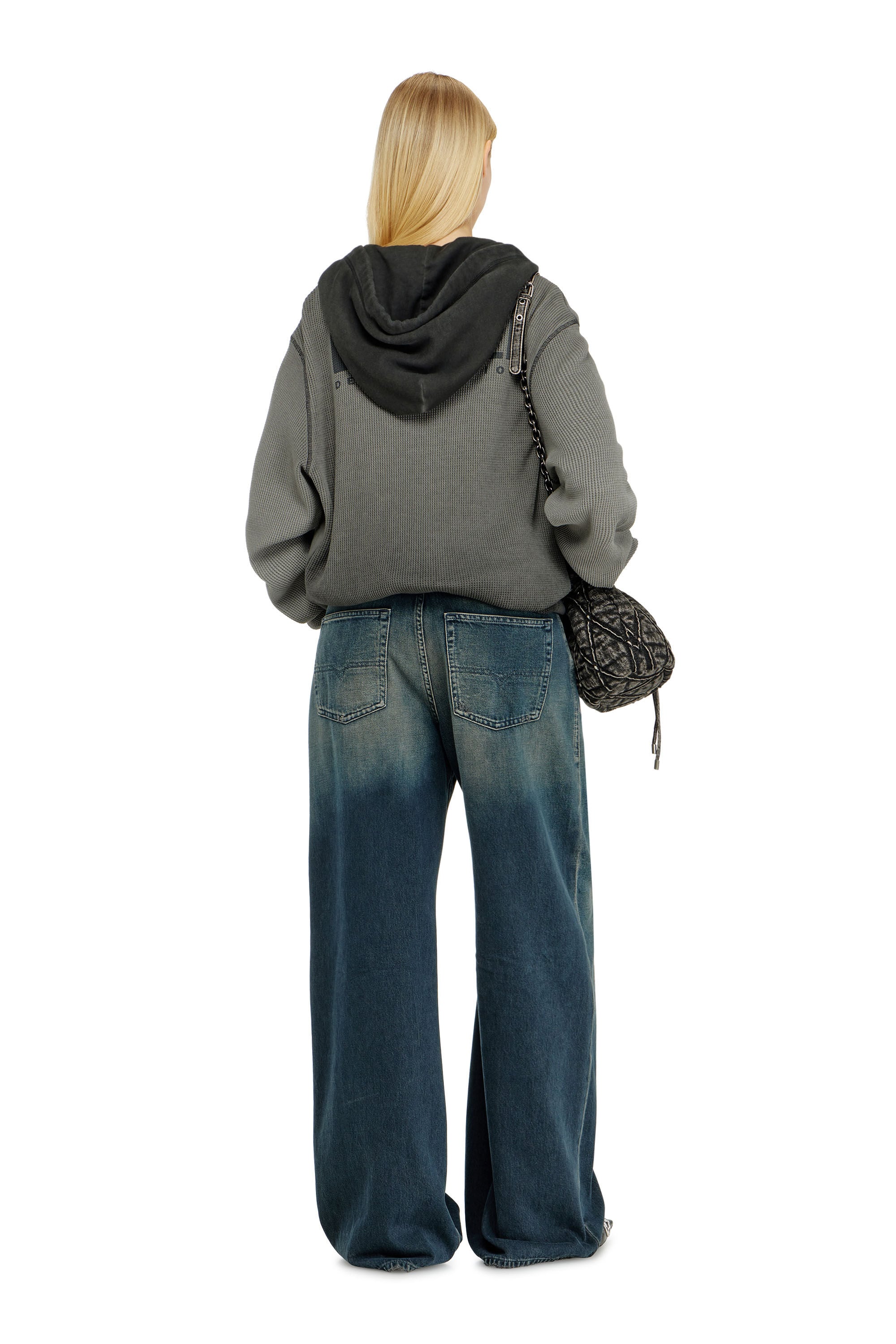 Diesel - Unisex Relaxed Jeans 1996 D-Sire 09N67, Dunkelblau - 3