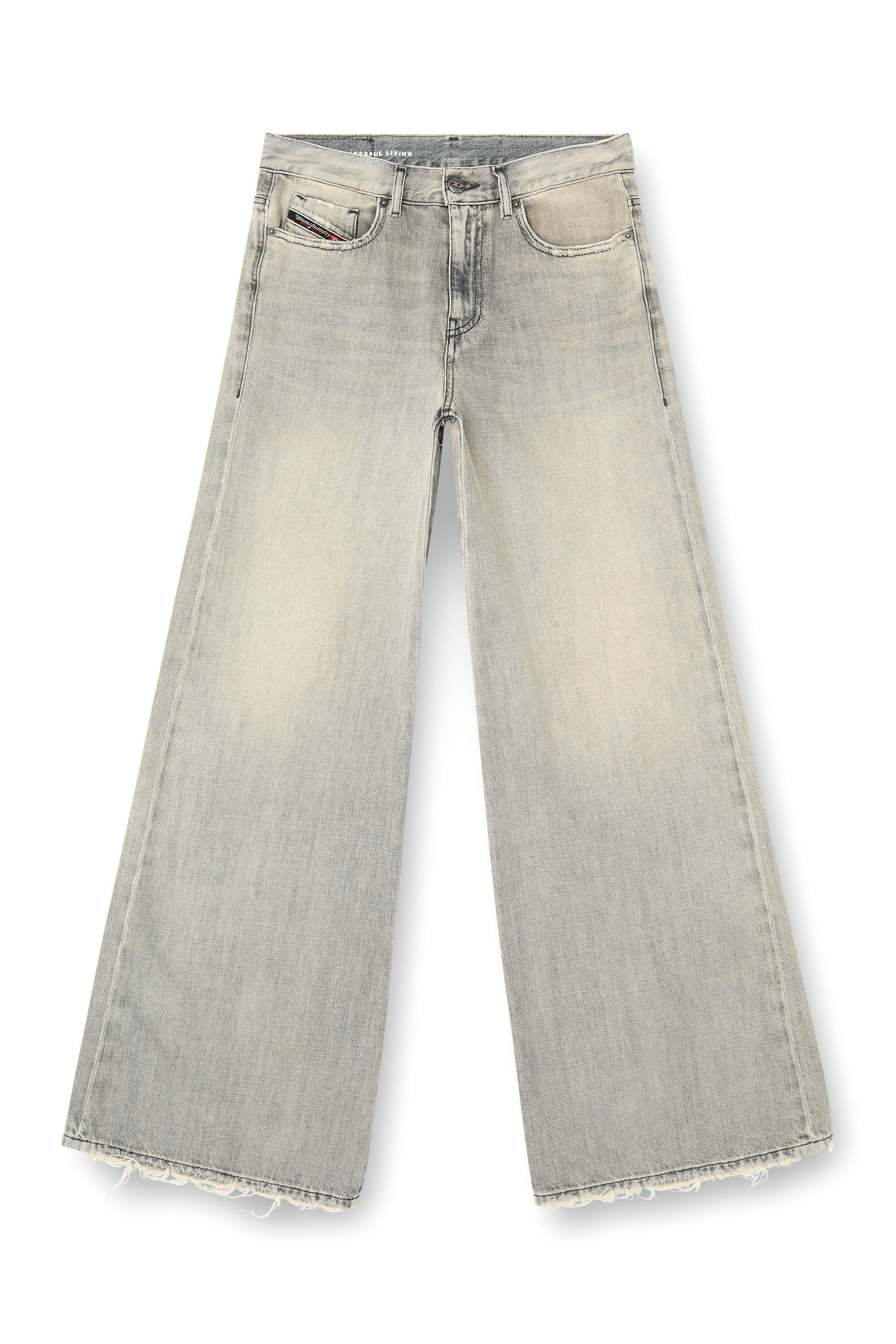 Diesel - Damen Flare Jeans 1978 D-Akemi 068RU, Grau - 2