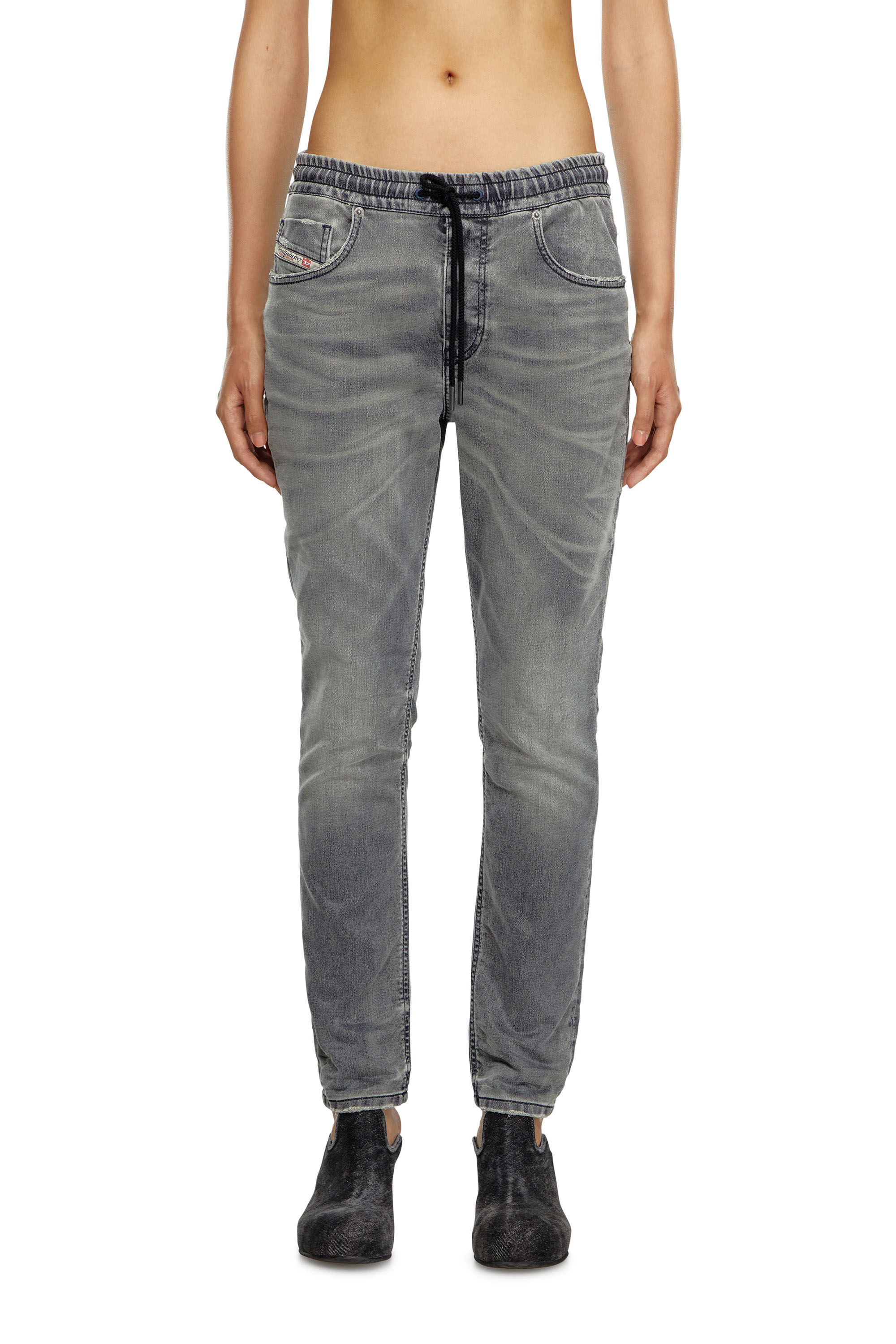 Graue boyfriend jeans damen clearance