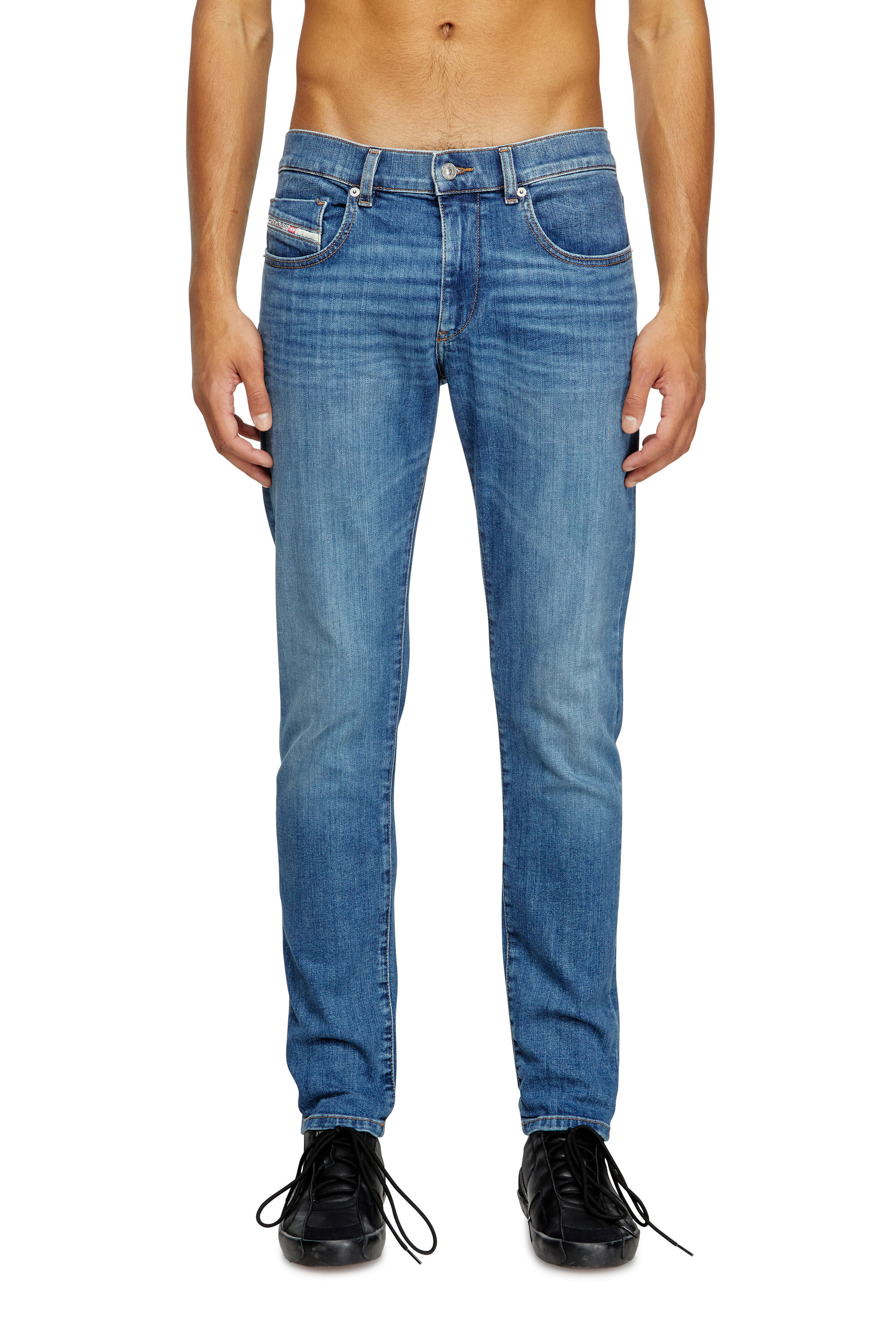 Diesel - Herren Slim Jeans 2019 D-Strukt 0KIAL, Hellblau - 3