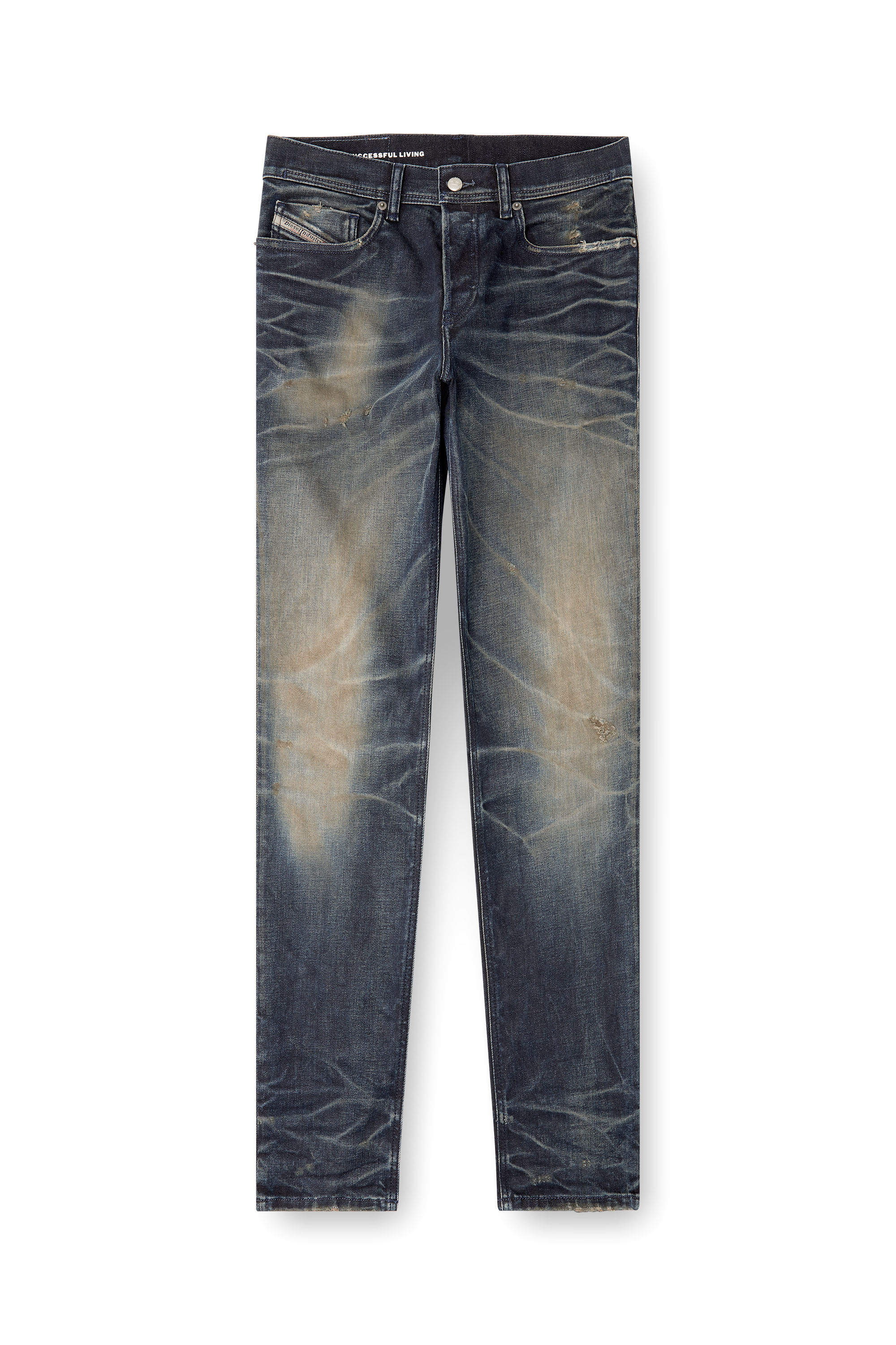 Diesel - Herren Regular Jeans 2023 D-Finitive 09M46, Dunkelblau - 2