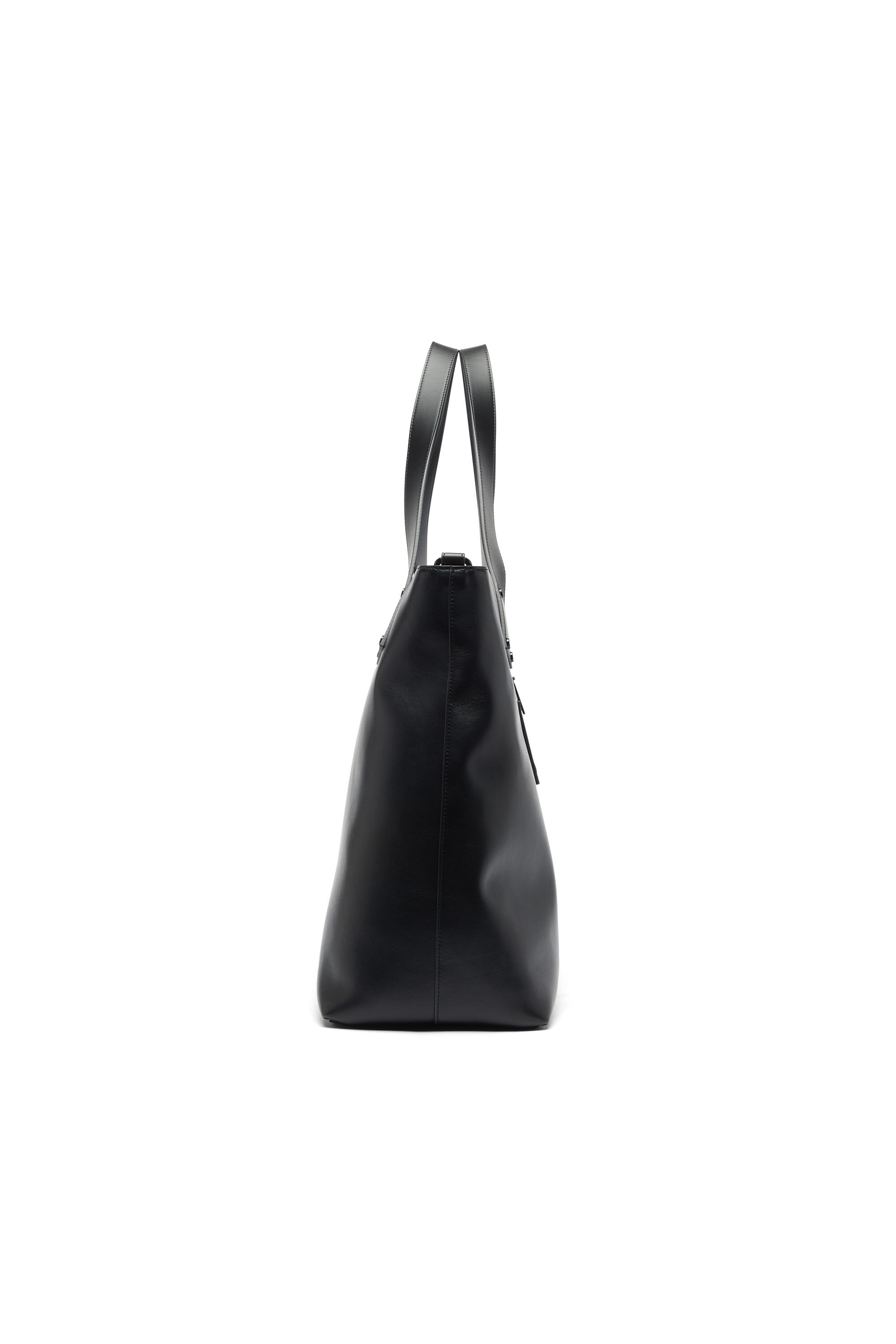 Diesel - RIVET-D TOTE E\W, Herren Rivet-D -  Shopping Bag mit Rei&szlig;verschluss und Klappentasche in Schwarz - 4
