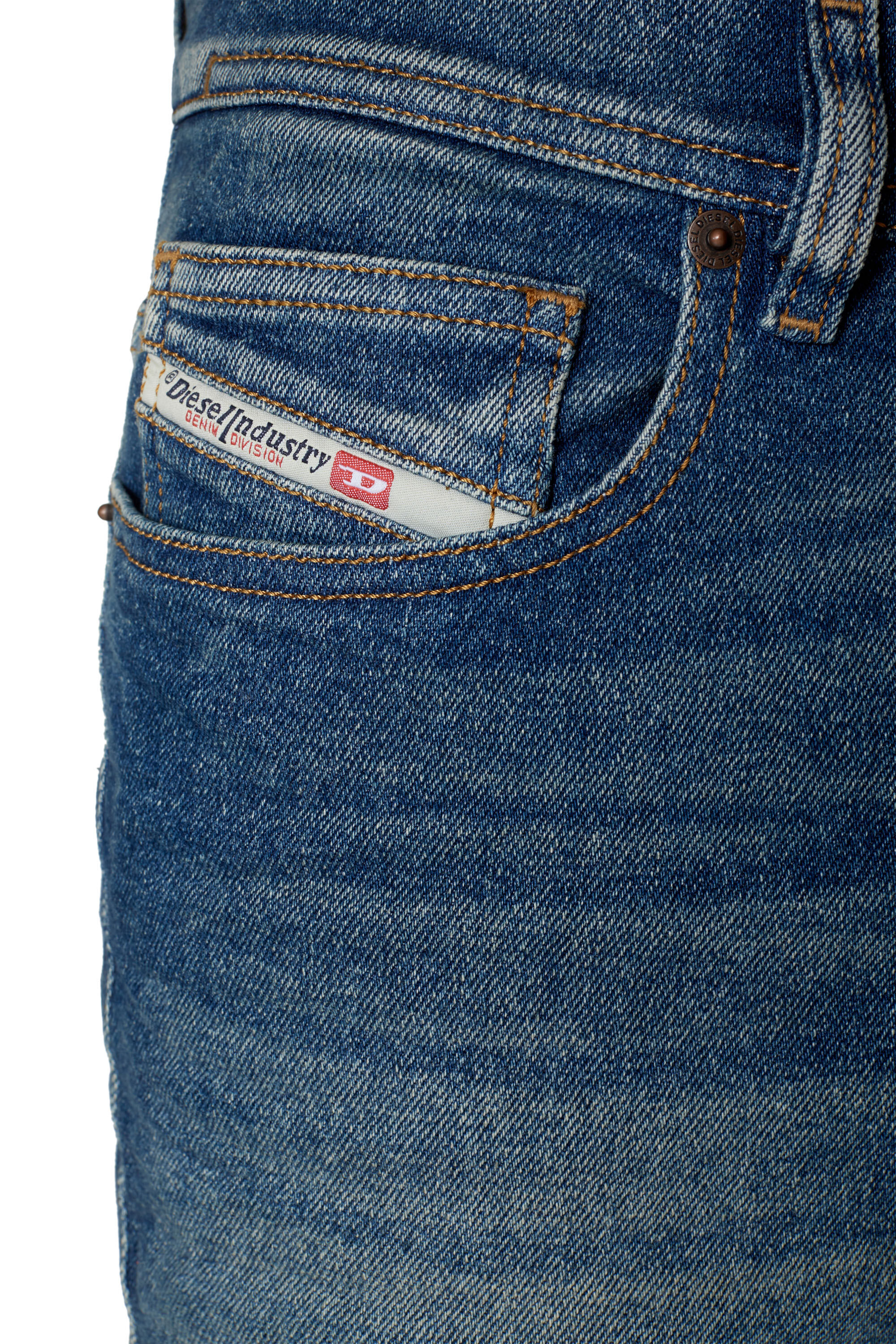 Diesel - 1983 D-Amny 09D82 Skinny Jeans, Mittelblau - Image 6