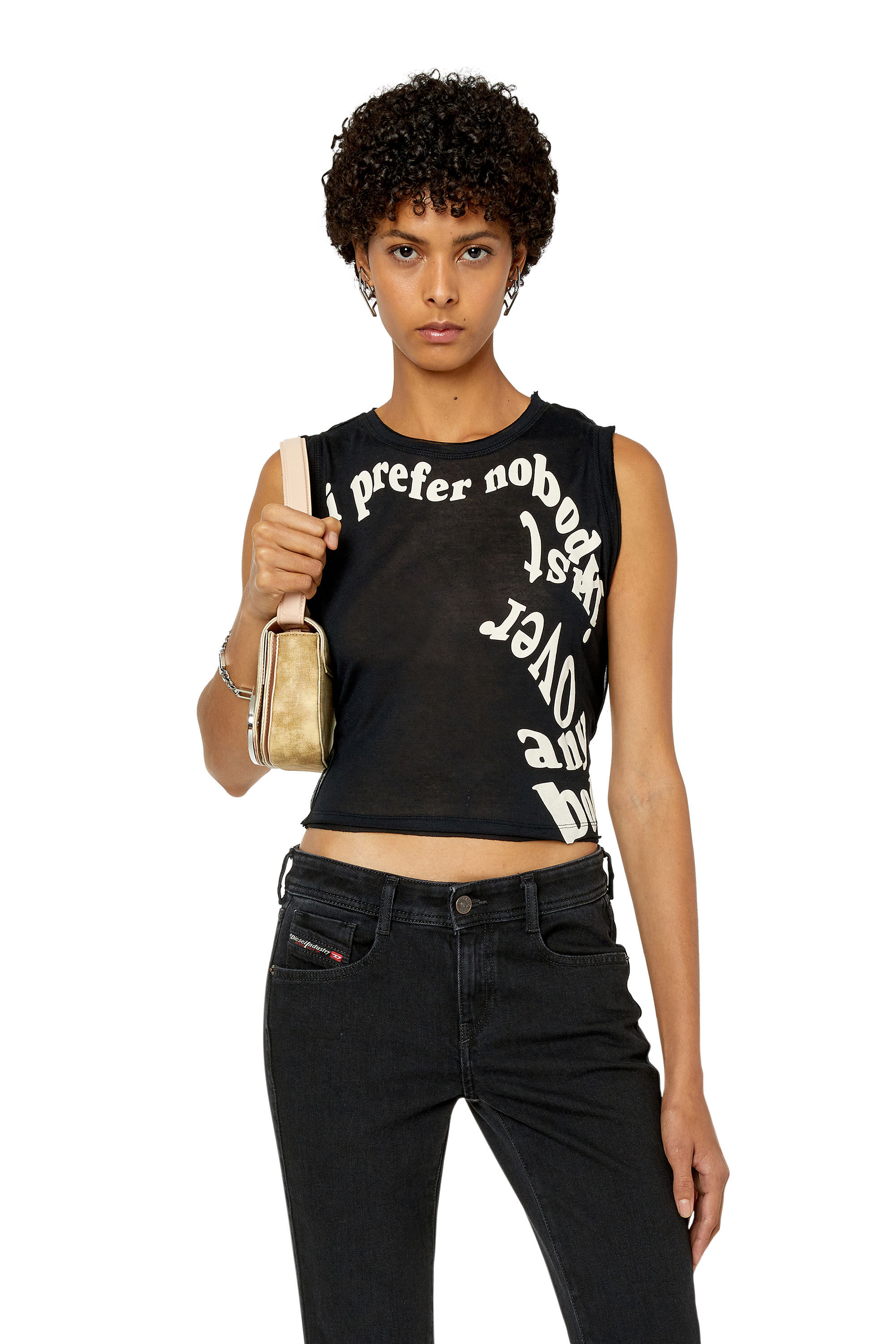 Diesel - T-ODY, Schwarz - Image 3