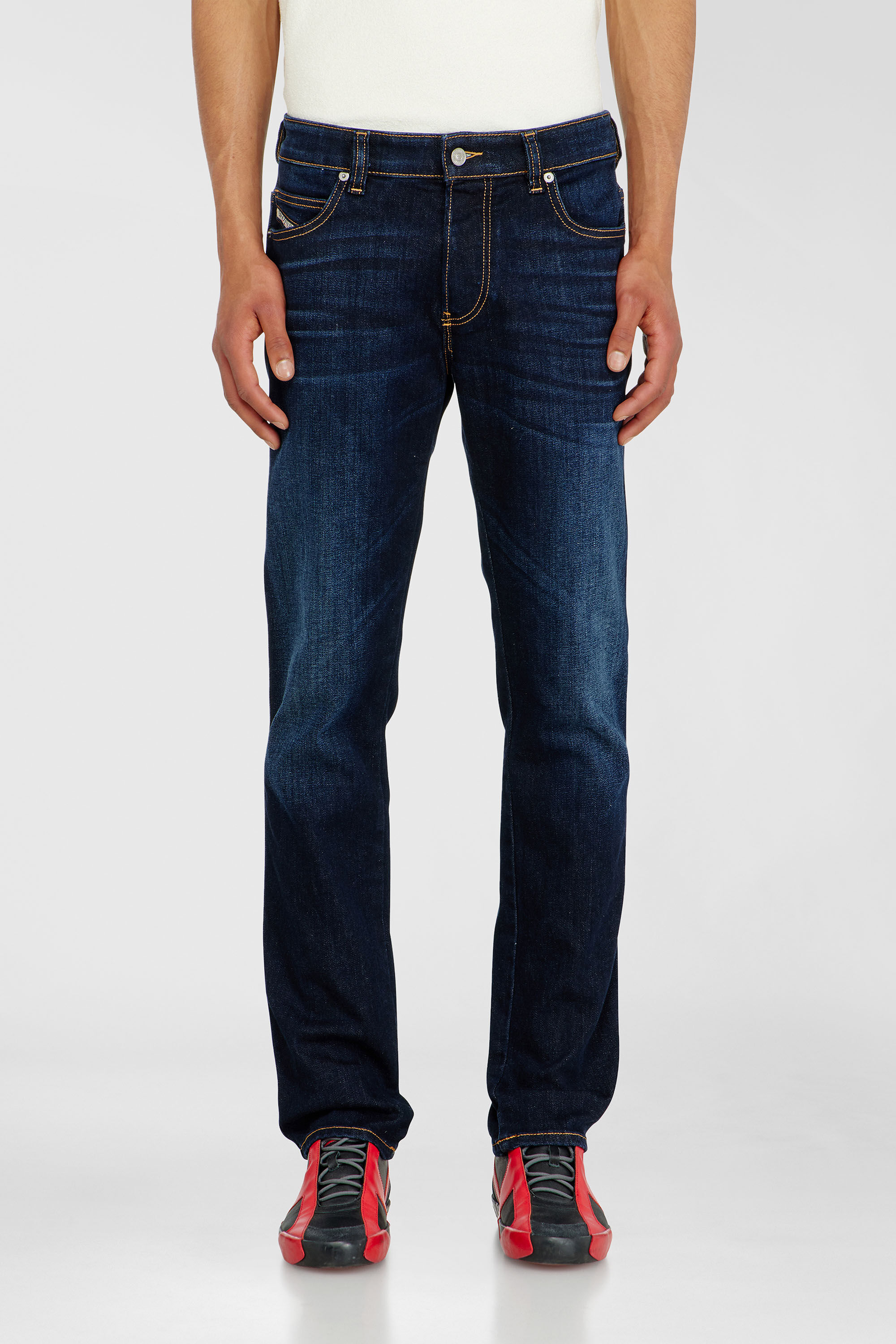 Diesel - Man's Slim Jeans 1993 D-Vyl 09Q15, Dark Blue - 4