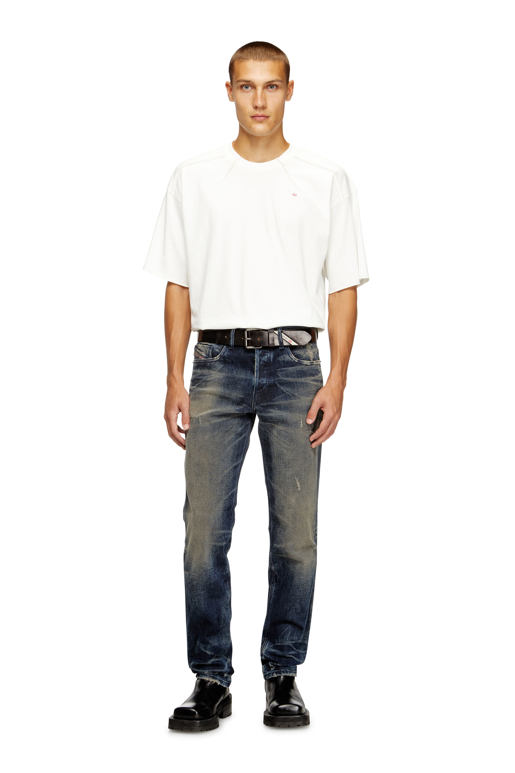 Diesel - Herren Regular Jeans 2023 D-Finitive 09M46, Dunkelblau - 1