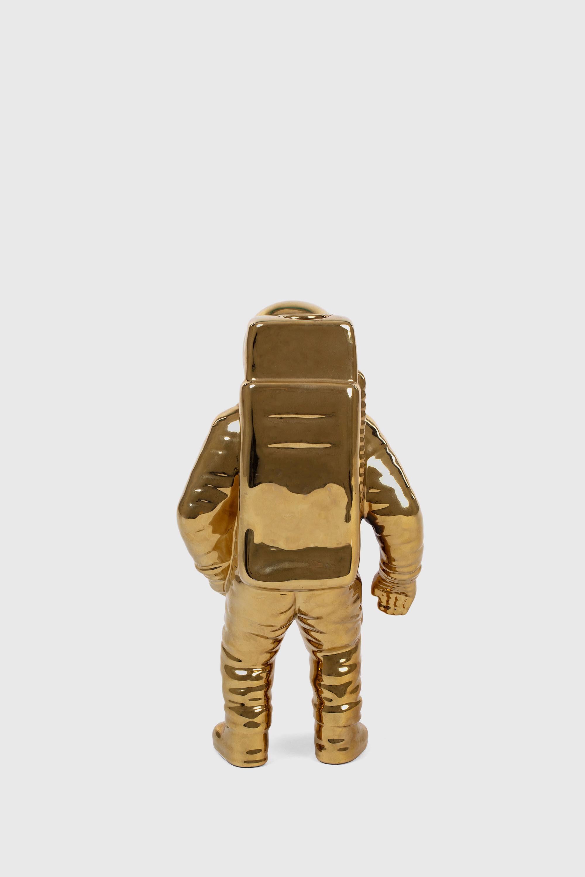 Diesel - 10933 COSMIC DINER, Unisex Vase aus Porzellan&nbsp;&ndash; &bdquo;Cosmic Diner: Starman Gold&ldquo; in Gold - 3