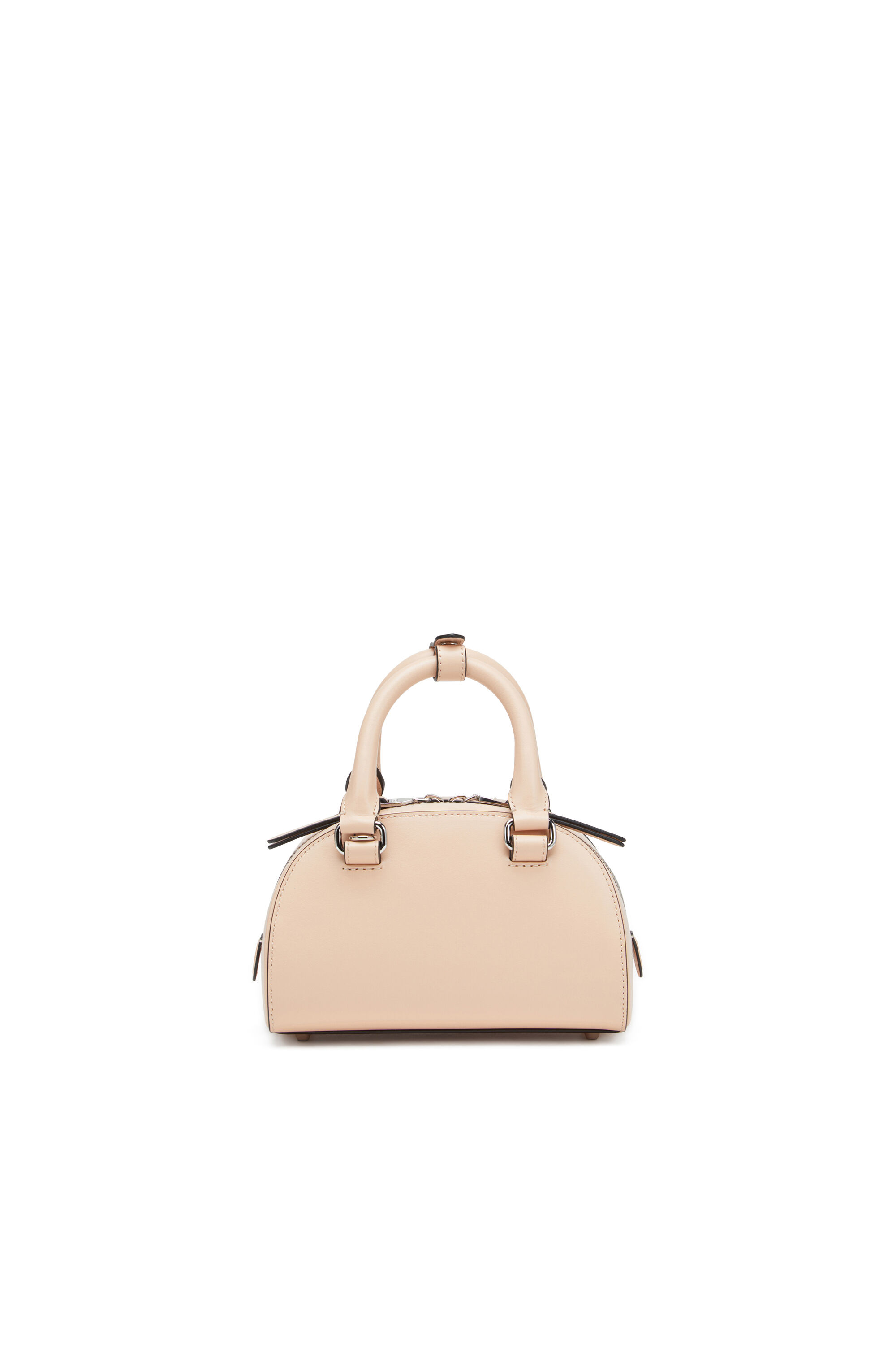 Diesel - 1DR DOME CROSSBODY, Damen 1DR Dome-Mini-Bowling-Tasche aus Leder in Rosa - 2