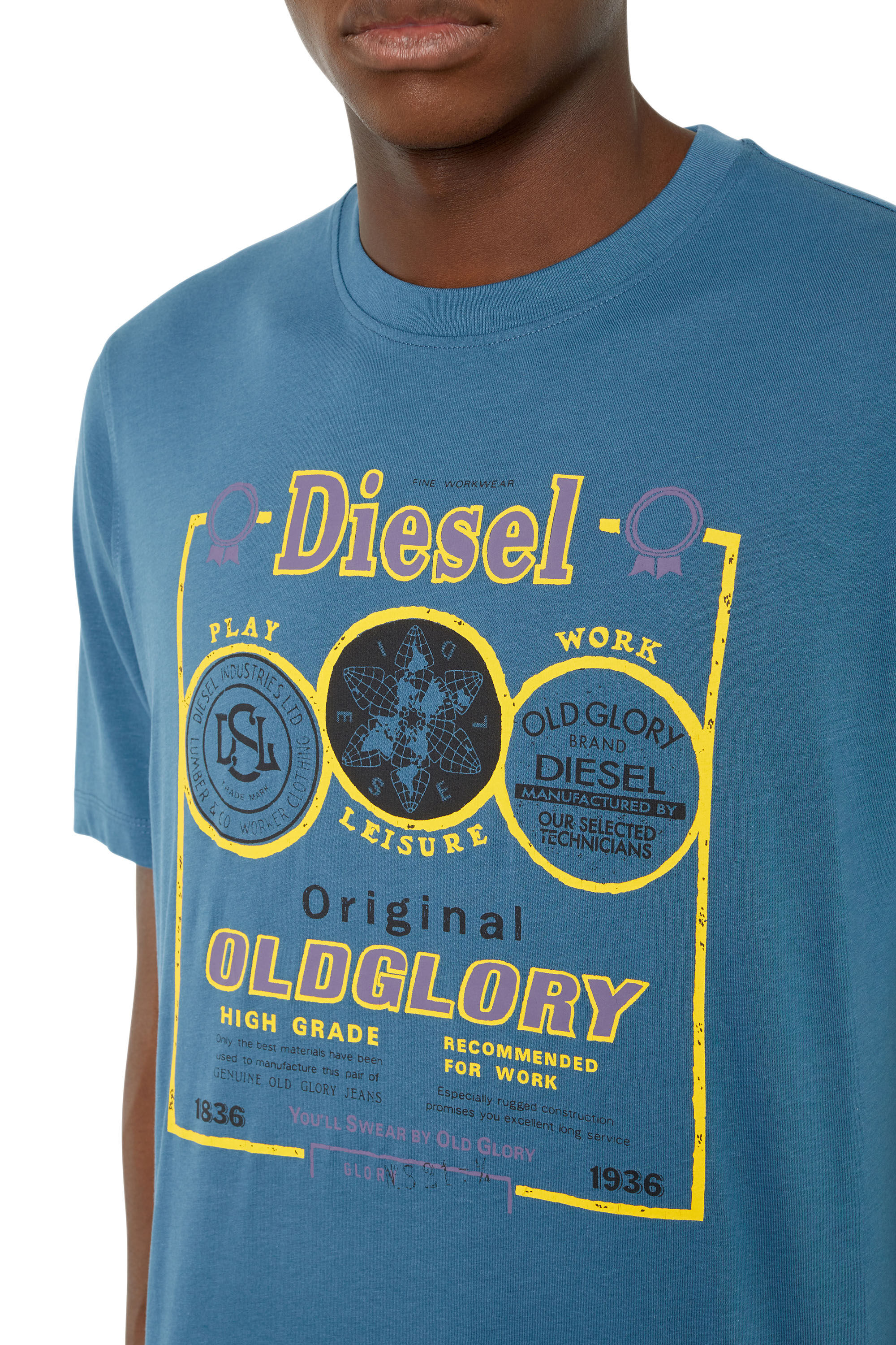 Diesel - T-JUST-E36, Blau - Image 6