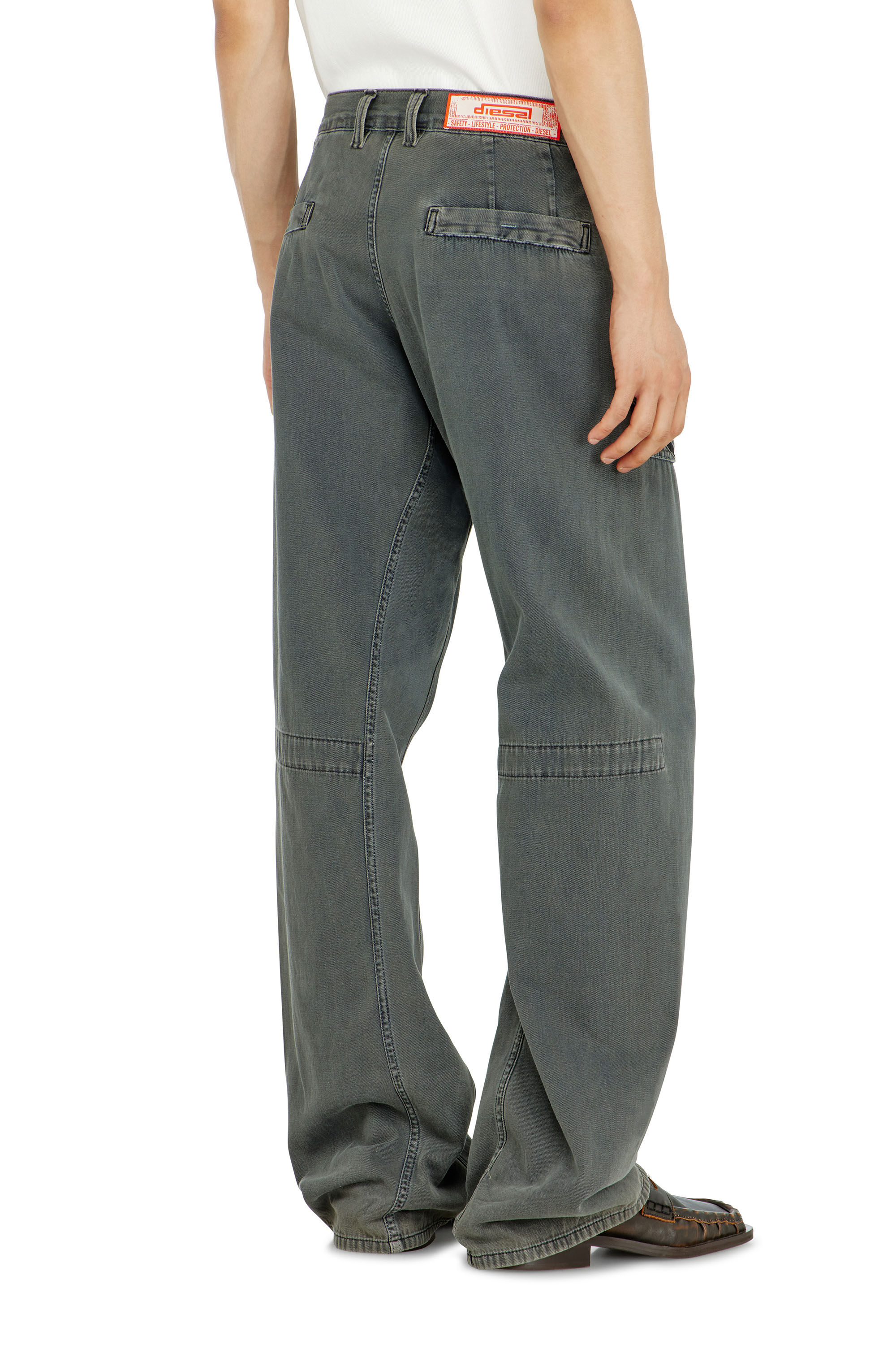 Diesel - Herren Relaxed Jeans D-Zeta 068WR, Grau - 5