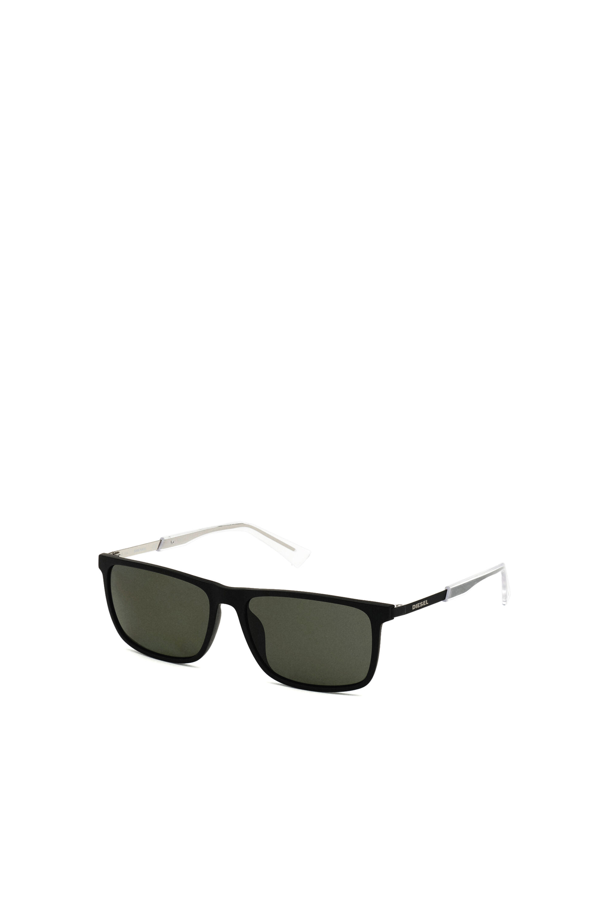 Diesel - DL0312, Herren Injizierte Sonnenbrille in Schwarz - 2