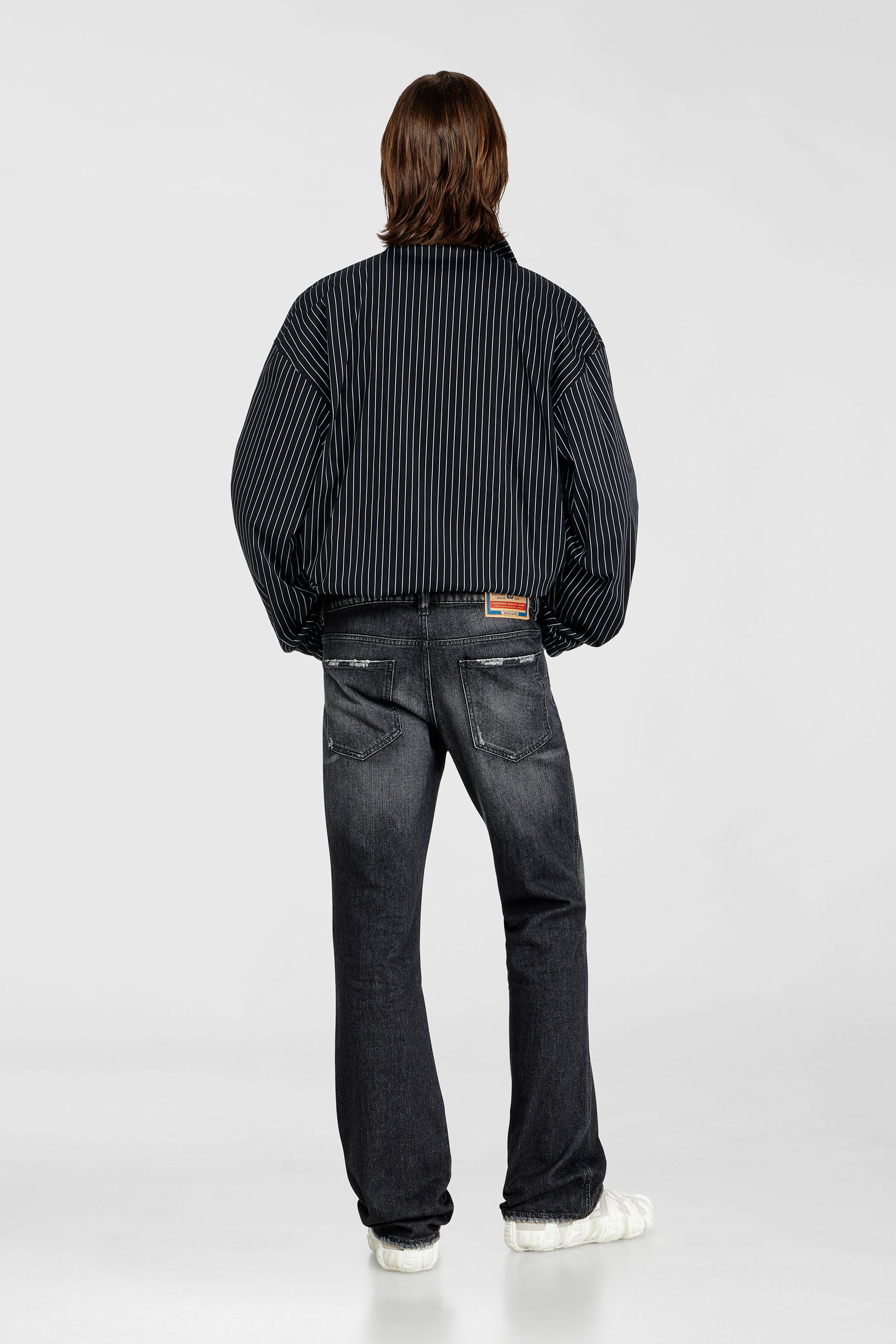 Men's Bootcut Jeans | Regular Waist 1998 D-BuckBlack/Dark grey