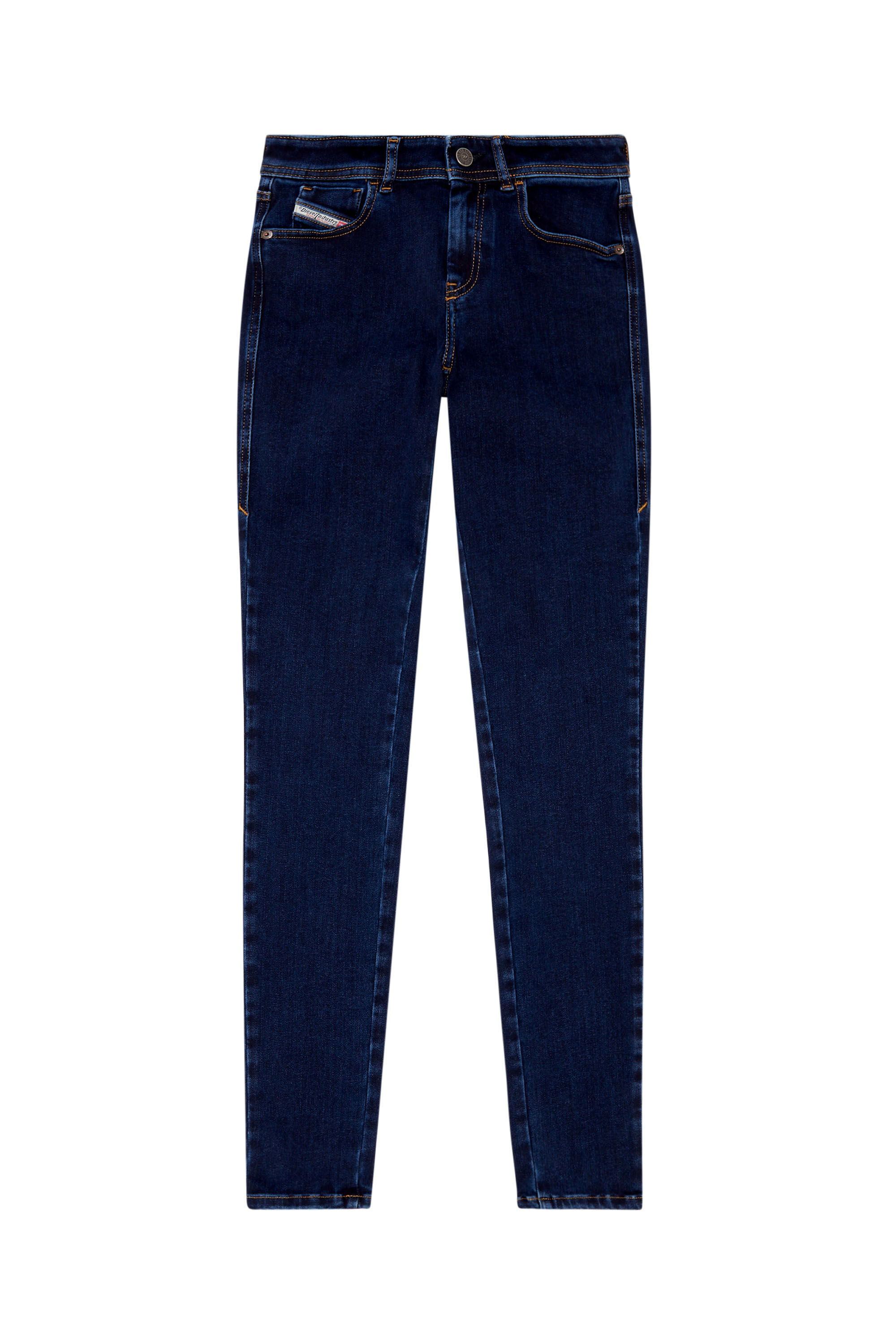 Diesel - Super skinny Jeans 2017 Slandy 09H80, Dunkelblau - Image 2