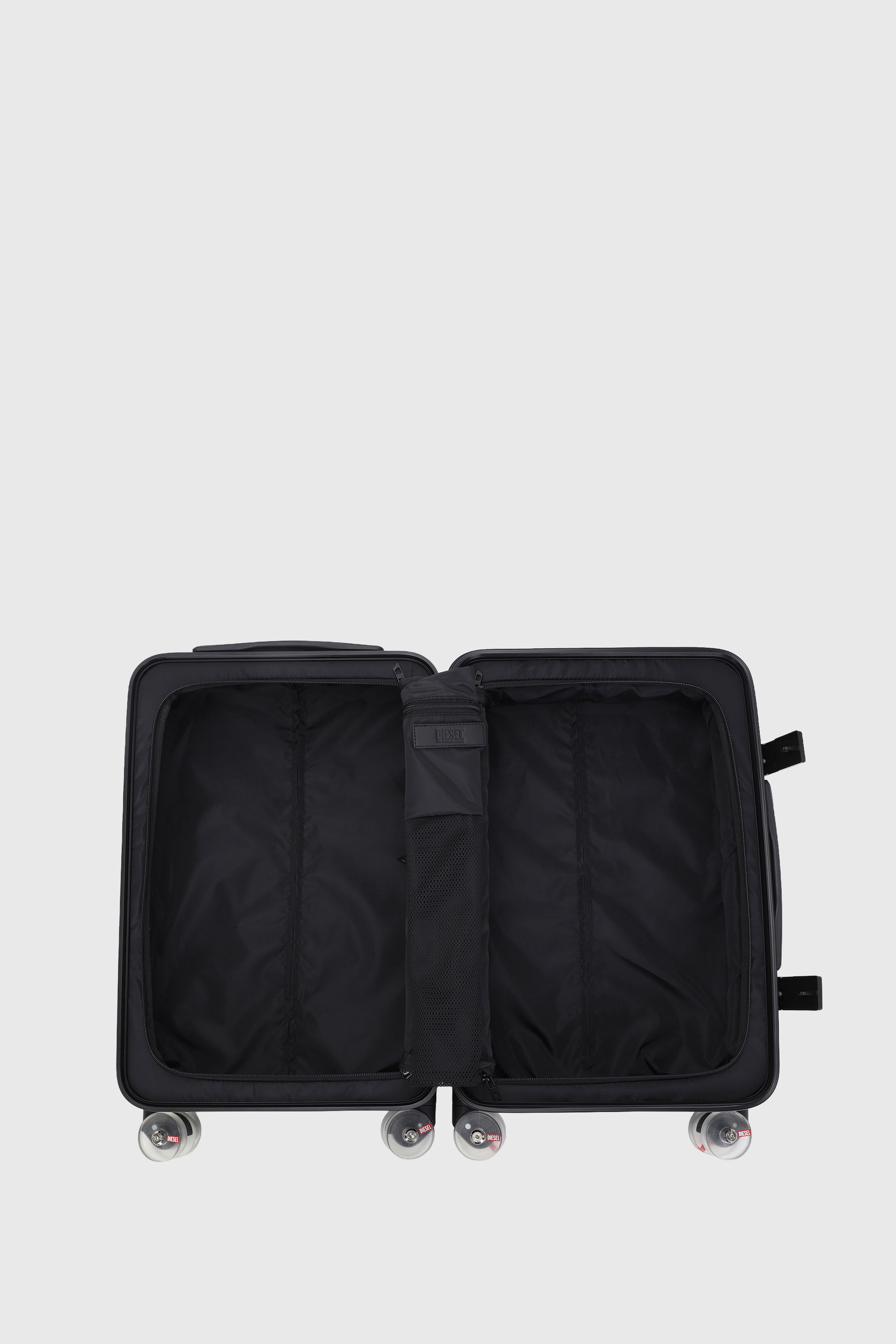 Diesel - DSL CARBON FIBER TROLLEY-BLACK- DSL001, Unisex Koffer aus Kohlefaser Gr&ouml;&szlig;e S in Schwarz - 3