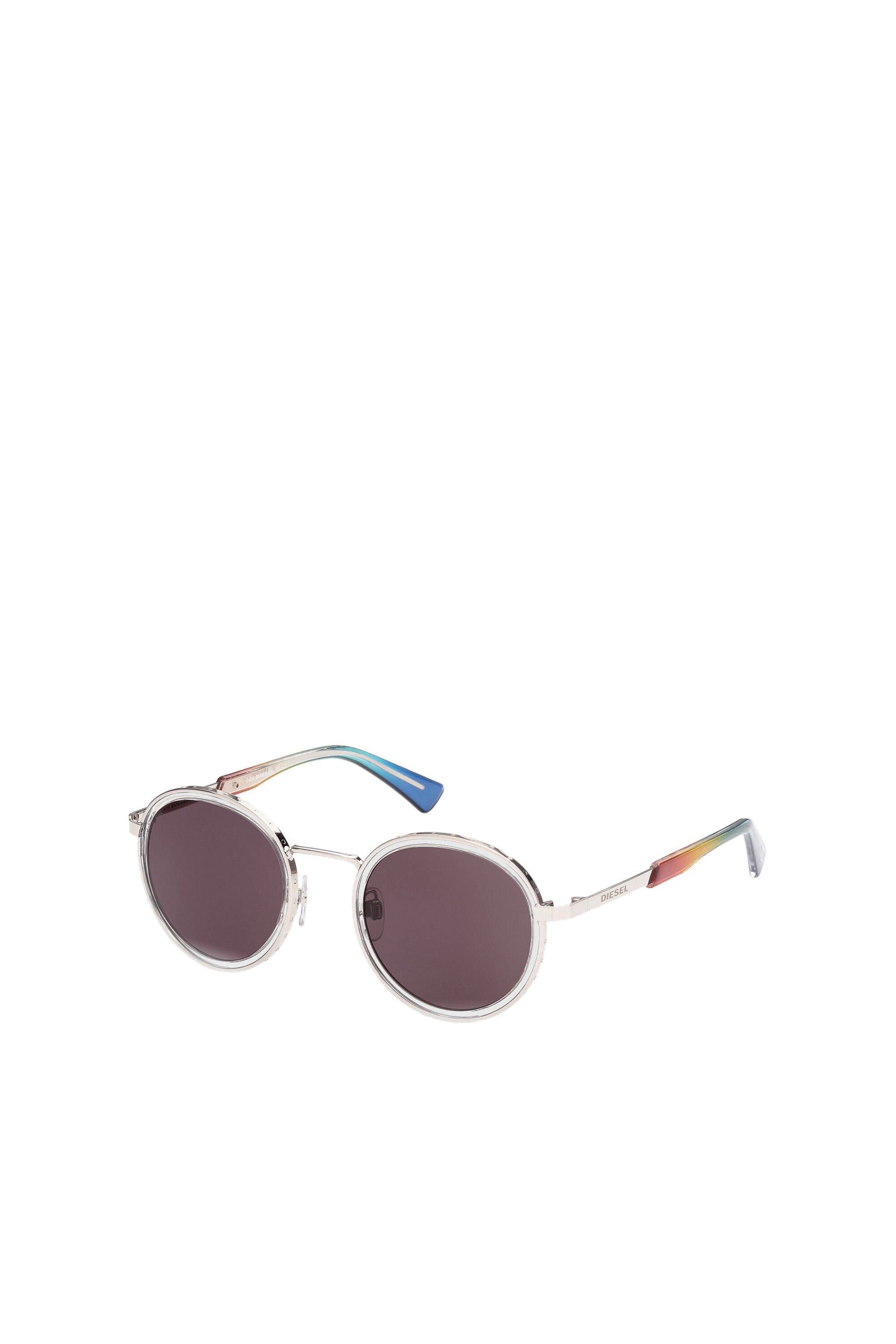 Diesel - DL0321, Unisex Unisex-Brille aus Metall aus der „Pride“-Kollektion in Bunt - 2