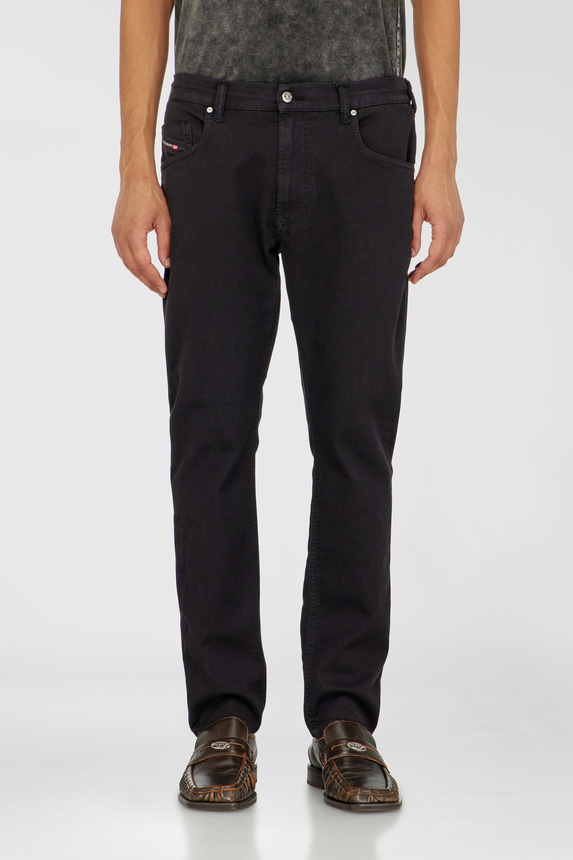 Diesel - Herren Regular 2032 D-Krooley-BW Joggjeans&reg; 068NH, Schwarz/Dunkelgrau - 2